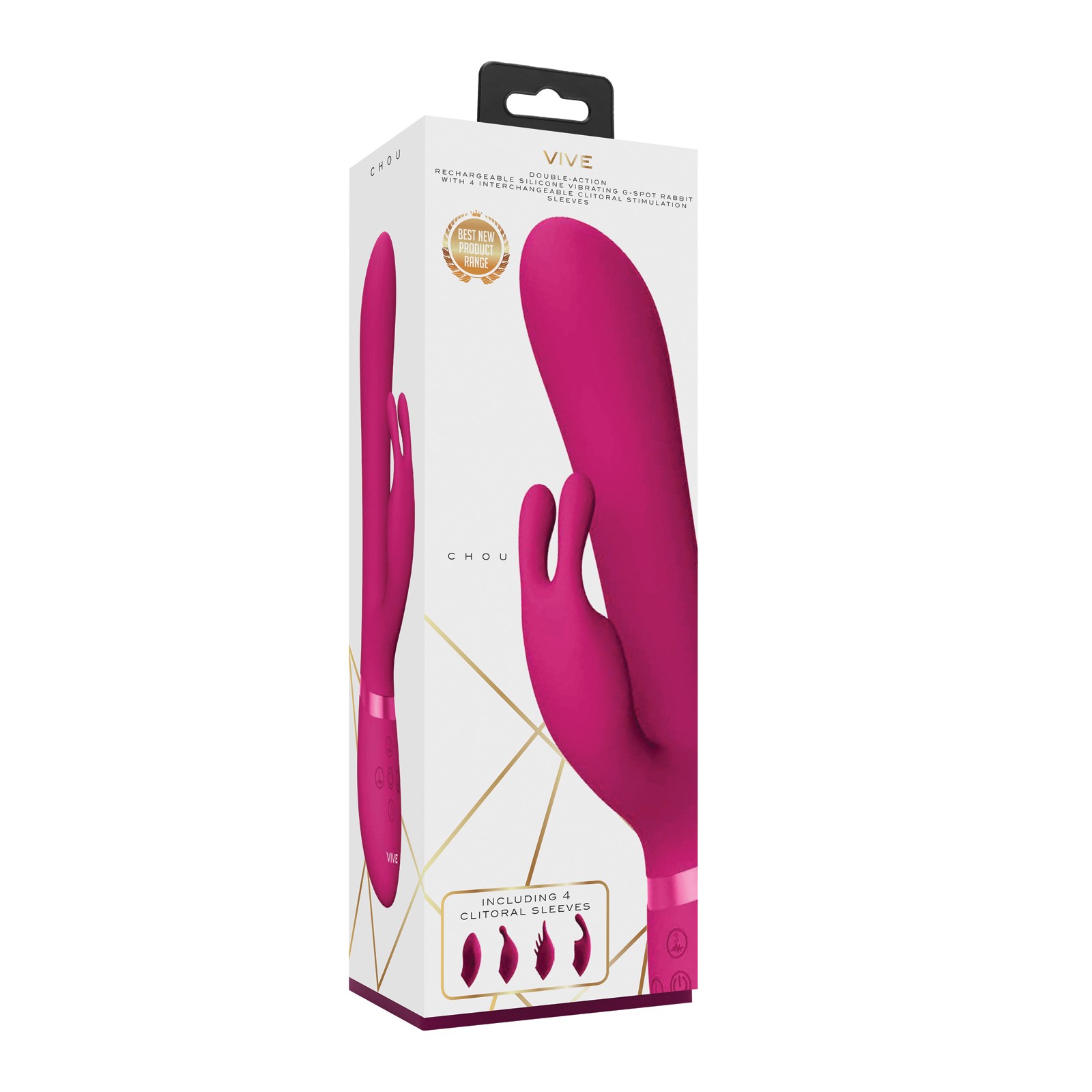Vibrador Conejo G-Spot Shots Vive Rosa Vibrador Conejo G-Spot Shots Vive Rosa
