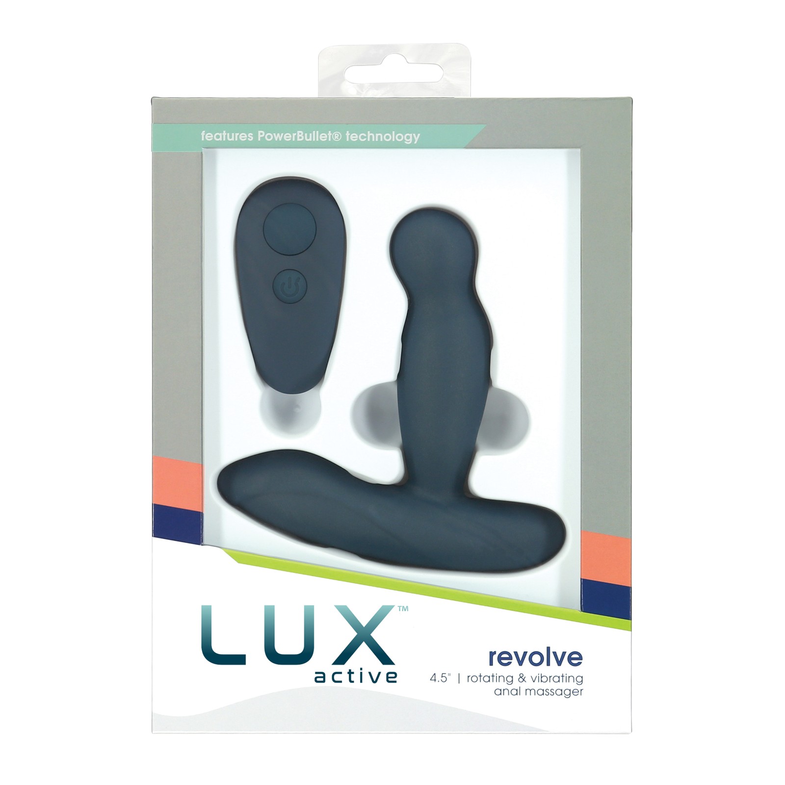 Masajeador Anal Vibrante y Rotatorio Lux Active Revolve - Placer Definitivo Masajeador Anal Vibrante y Rotatorio Lux Active Revolve - Placer Definitivo
