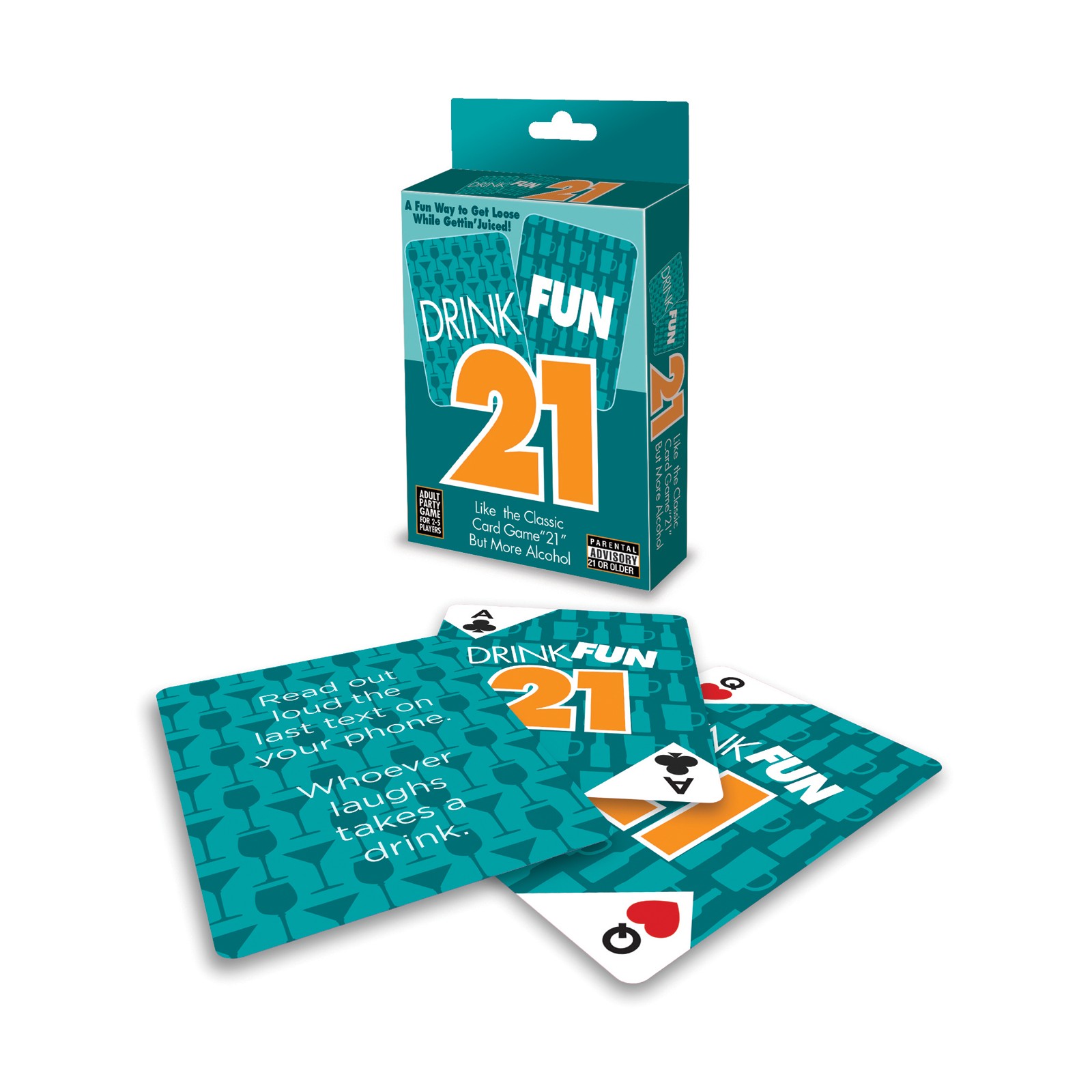 Juego de Cartas Drink Fun 21 para Fiesta Juego de Cartas Drink Fun 21 para Fiesta