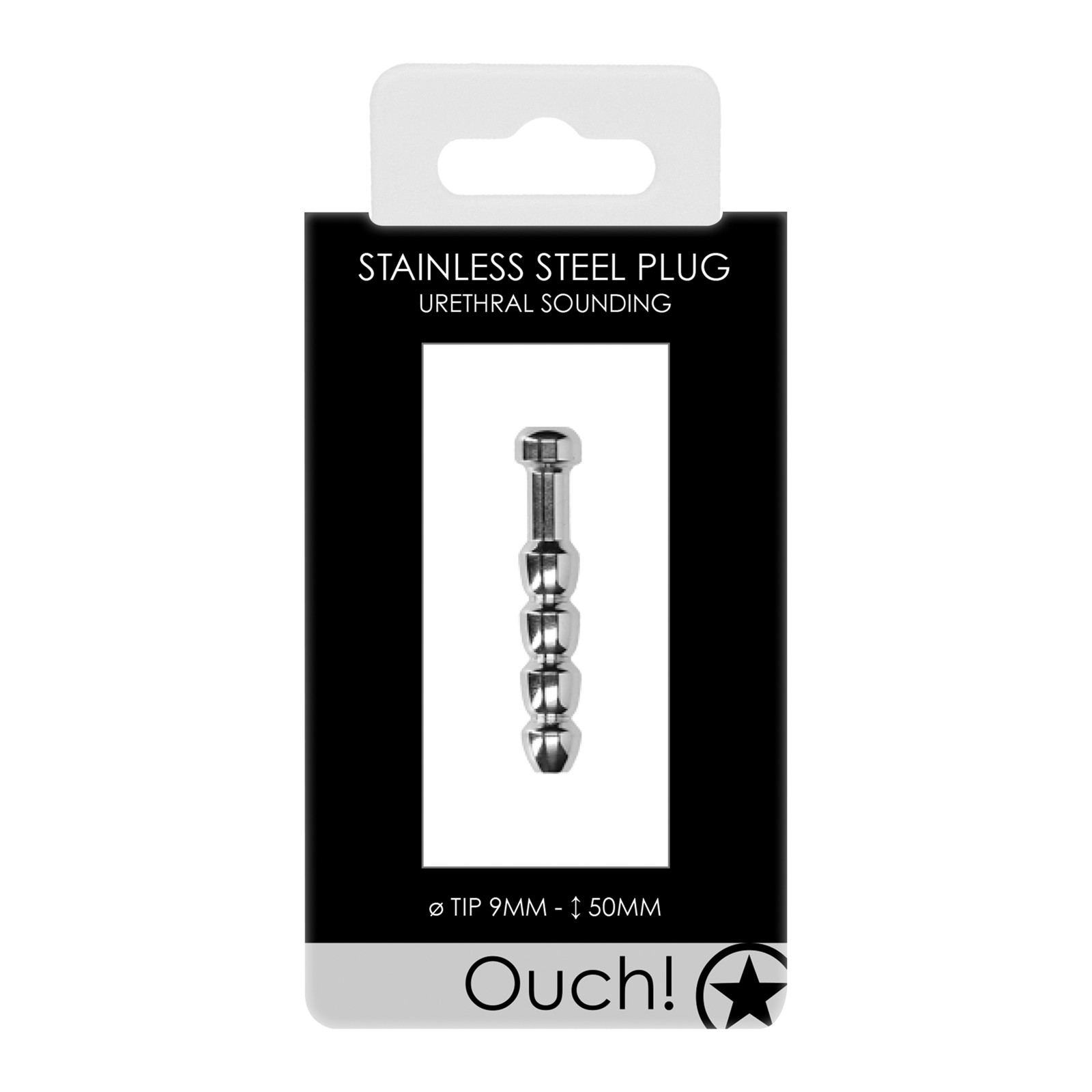 Shots Ouch 9mm Urethral Sounding Plug Shots Ouch 9mm Urethral Sounding Plug