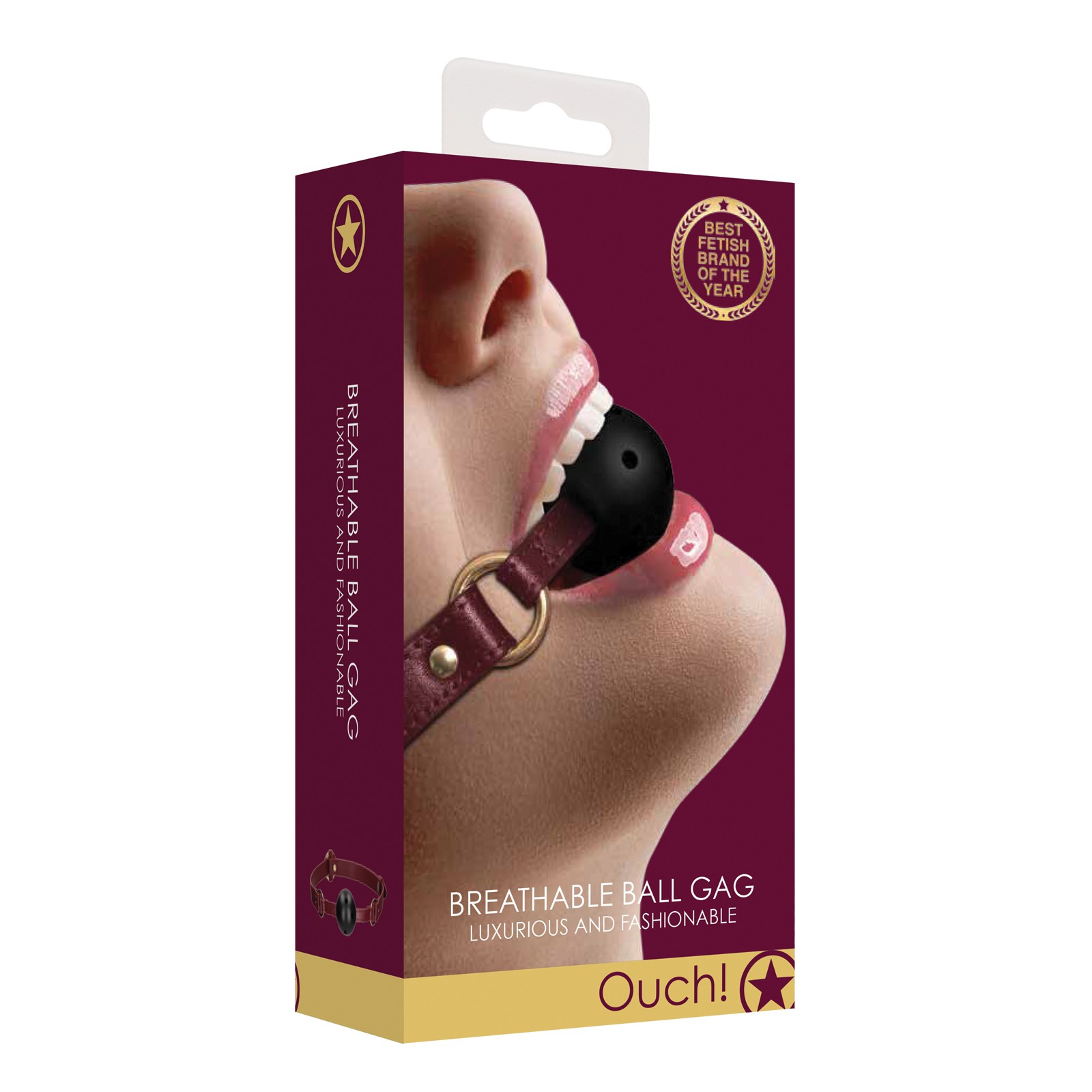 Shots Ouch Halo Breathable Ball Gag Shots Ouch Halo Breathable Ball Gag