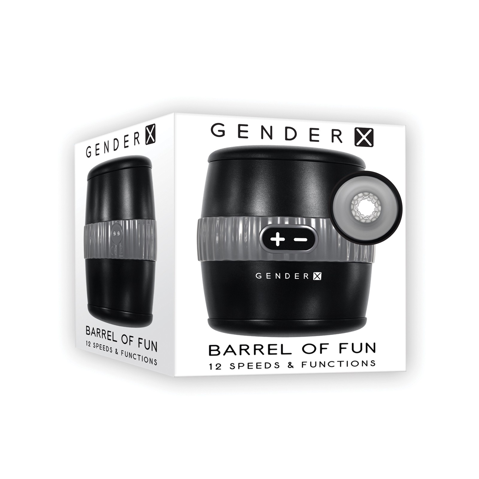 Gender X Barrel of Fun Dual-Ended Vibrating Stroker Gender X Barrel of Fun Dual-Ended Vibrating Stroker