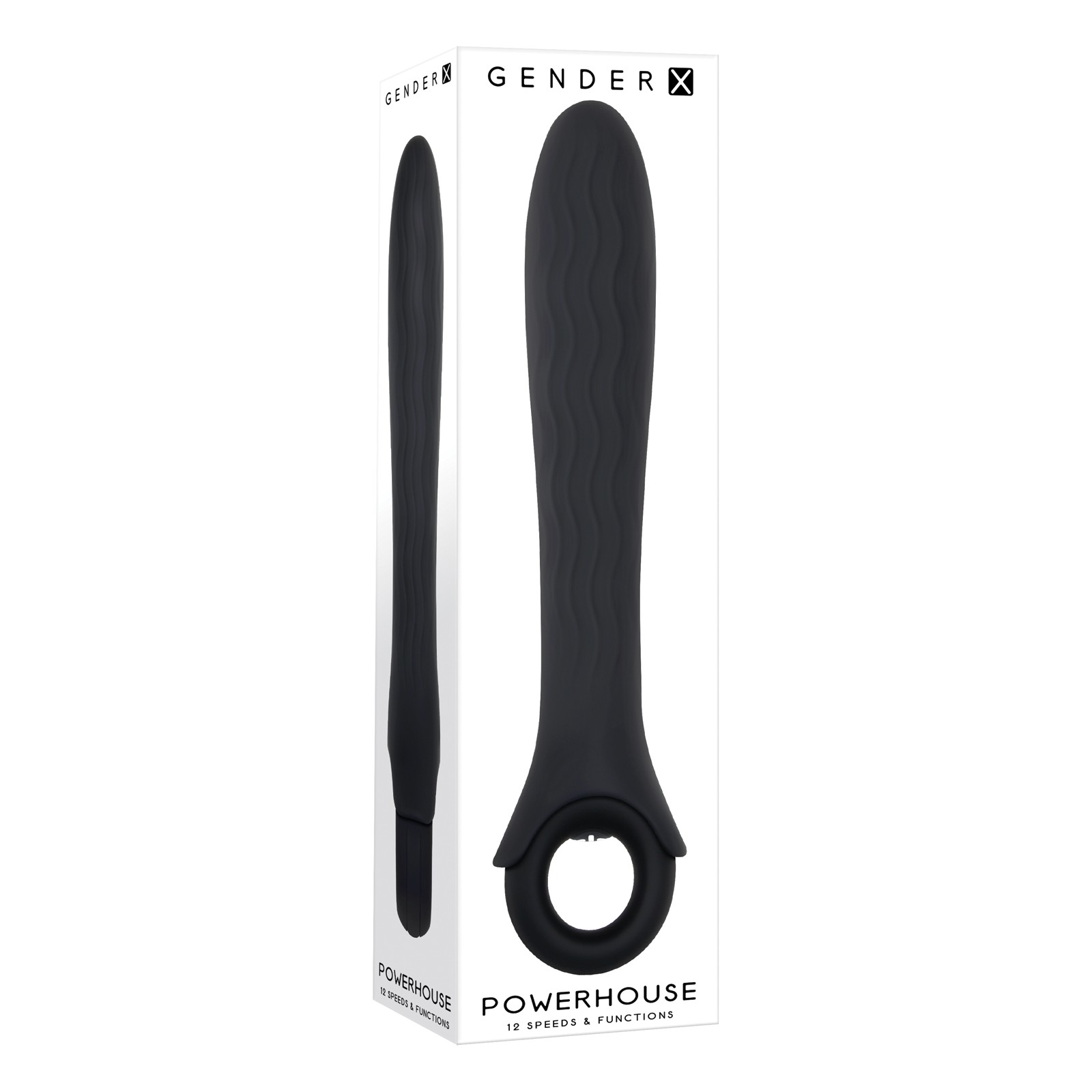Gender X Powerhouse Negro para el Placer Máximo Gender X Powerhouse Negro para el Placer Máximo