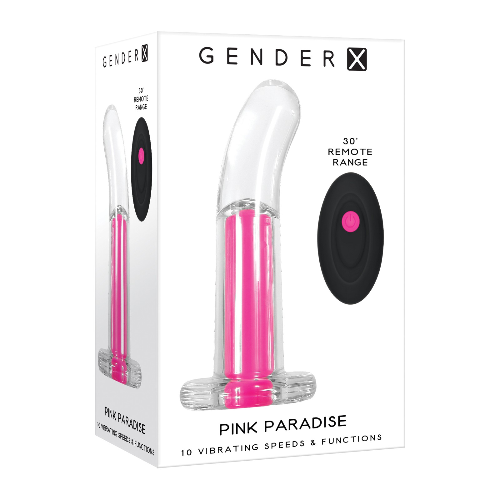 Vibrador Gender X Pink Paradise - Claro y Rosa Vibrador Gender X Pink Paradise - Claro y Rosa