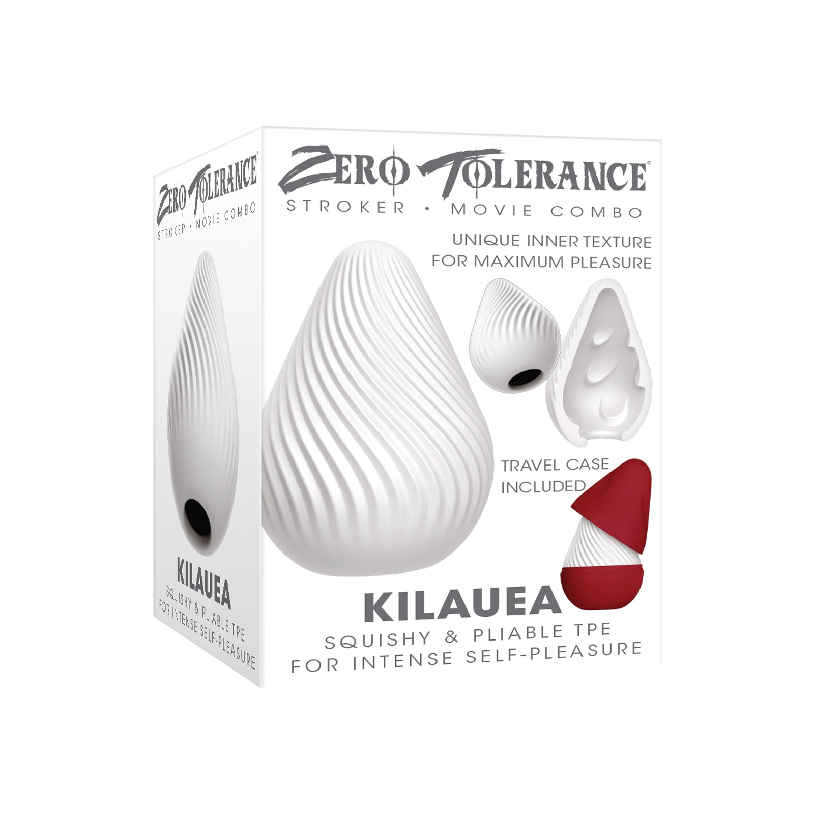 Estimulador Kilauea de Zero Tolerance Blanco Estimulador Kilauea de Zero Tolerance Blanco
