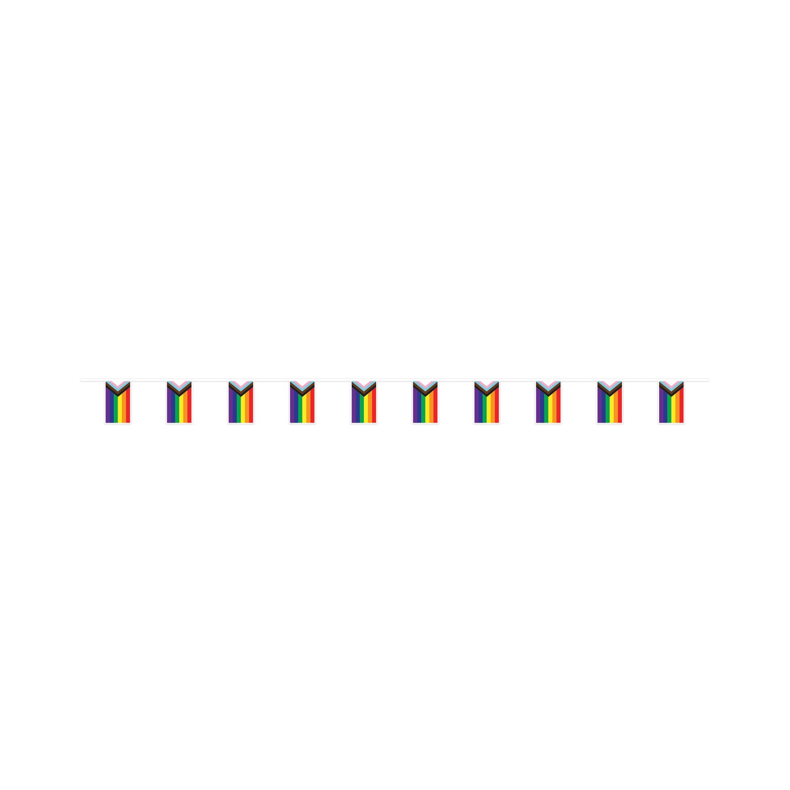 Pride Flag Pennant Banner for All Weather Pride Flag Pennant Banner for All Weather