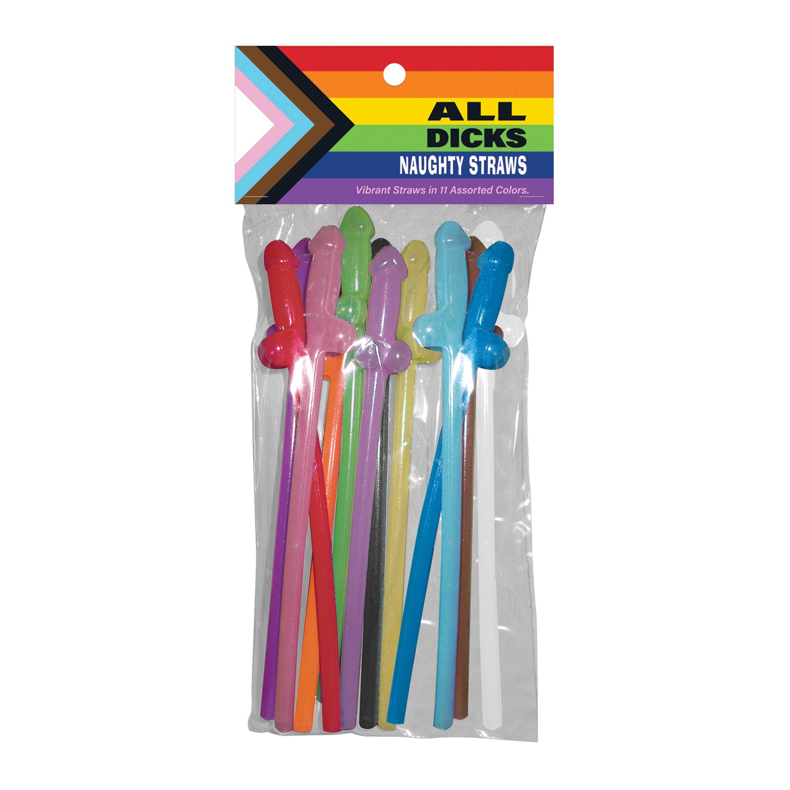 Popotes Traviesos de Todos los Penes - Pack de 11 Popotes Traviesos de Todos los Penes - Pack de 11
