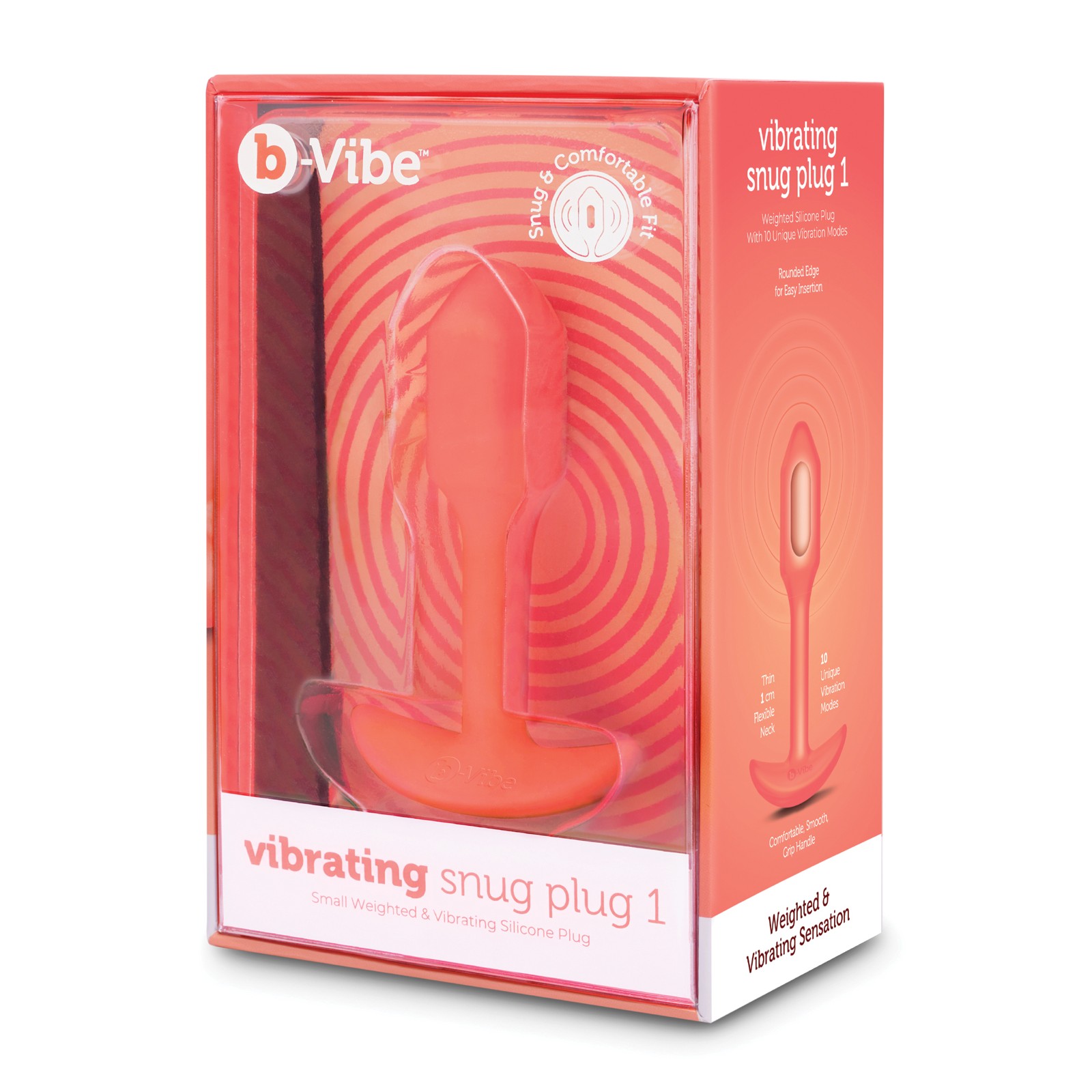 b-Vibe Vibrating Snug Plug Small b-Vibe Vibrating Snug Plug Small