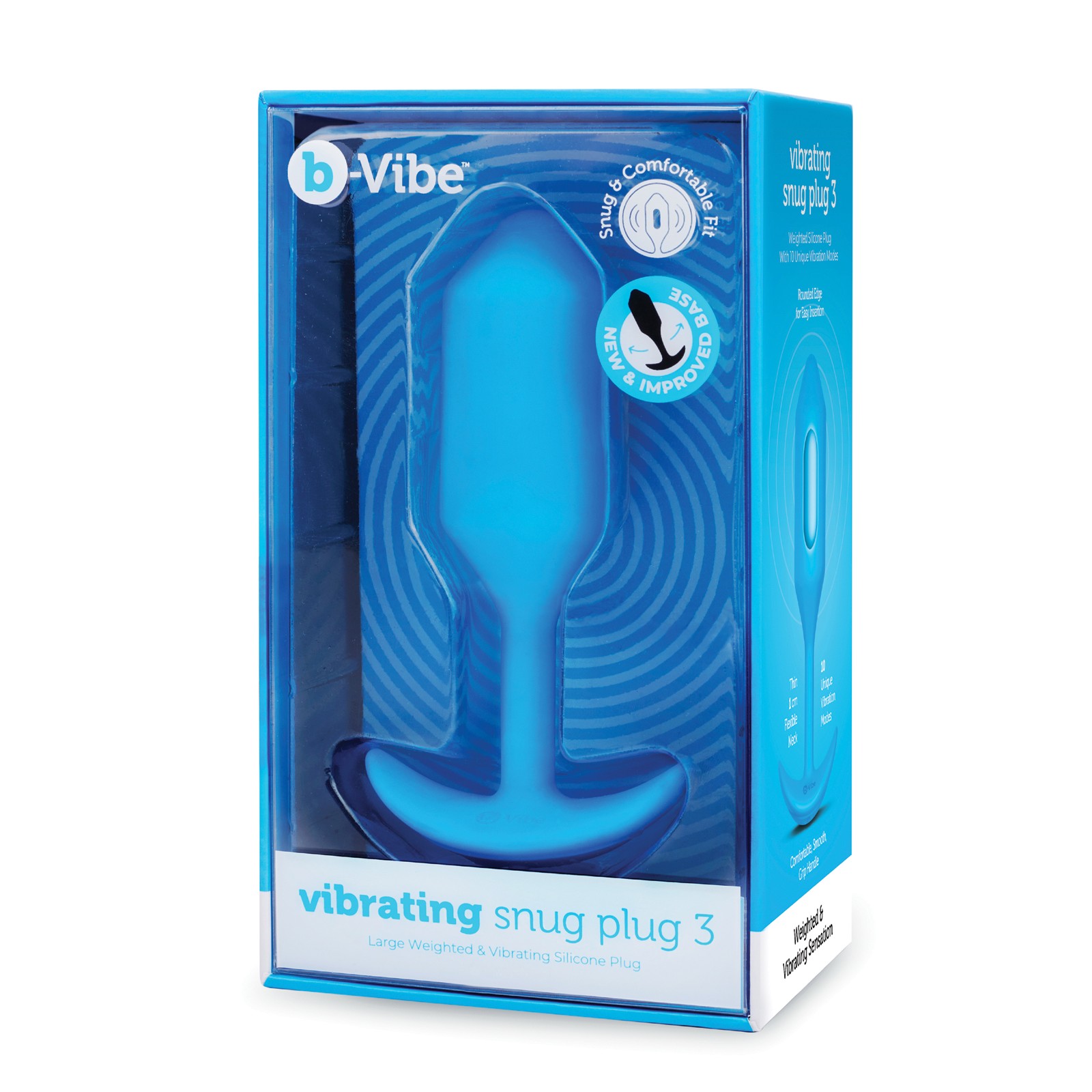 b-Vibe Vibrador Snug Plug - Grande b-Vibe Vibrador Snug Plug - Grande