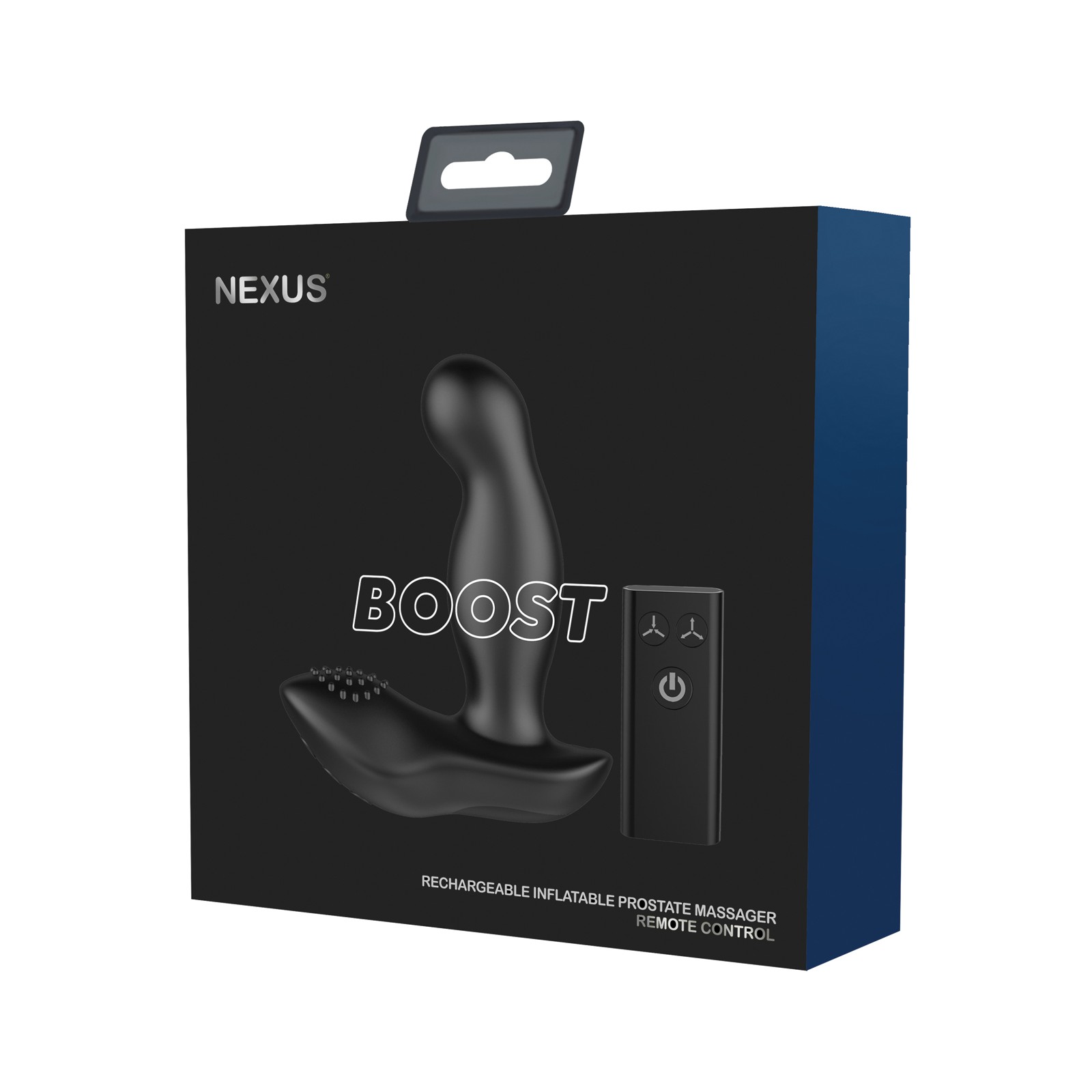 Masajeador Prostático Nexus Boost con Punta Inflable Masajeador Prostático Nexus Boost con Punta Inflable
