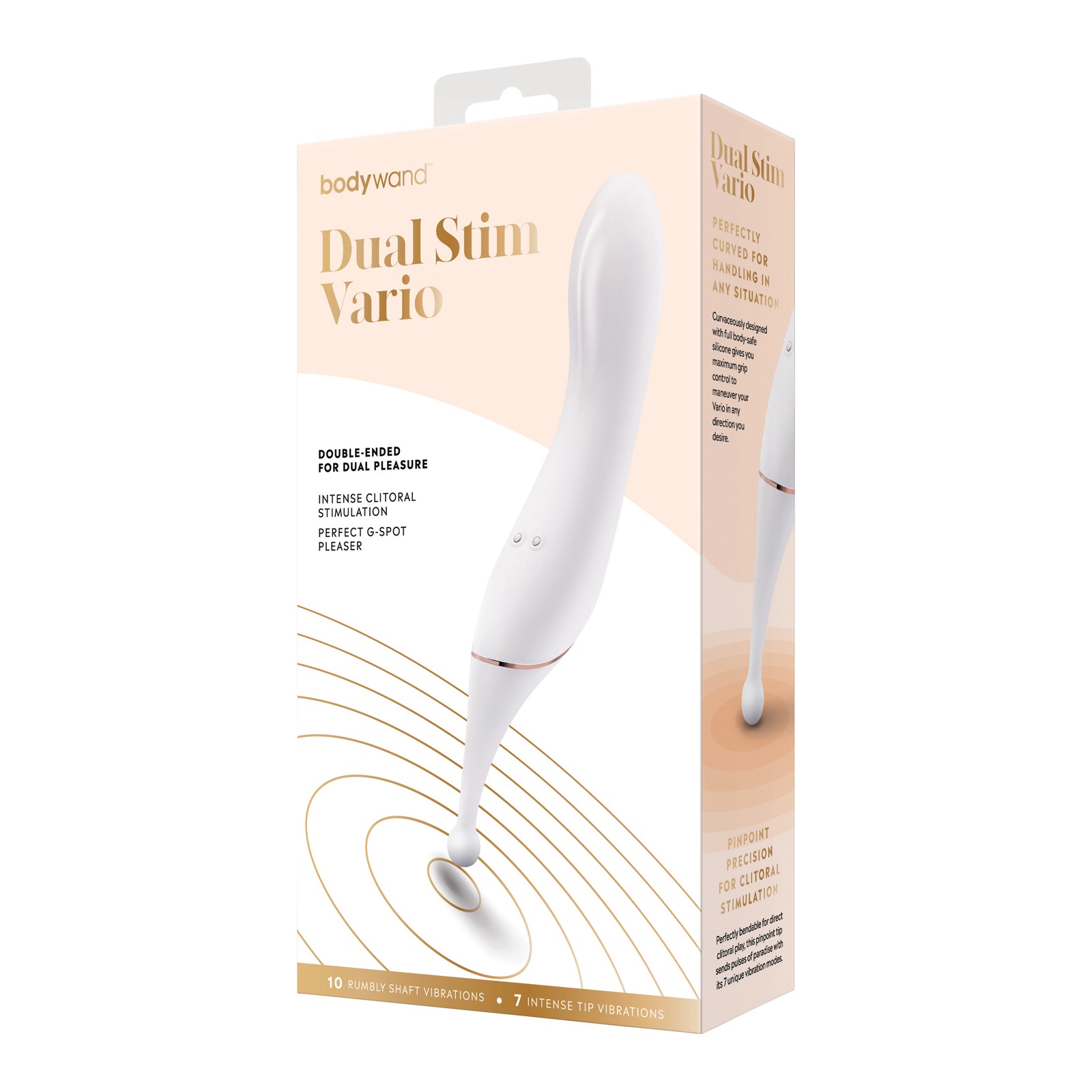 Bodywand Dual Stim Vario - Versatile Vibrator Bodywand Dual Stim Vario - Versatile Vibrator