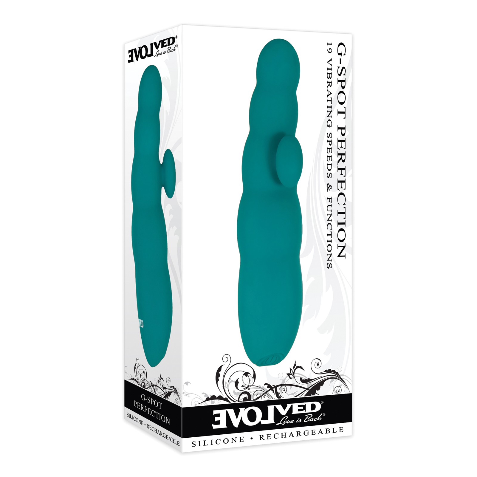 Vibrador Perfección del Punto G Verde Azulado Vibrador Perfección del Punto G Verde Azulado