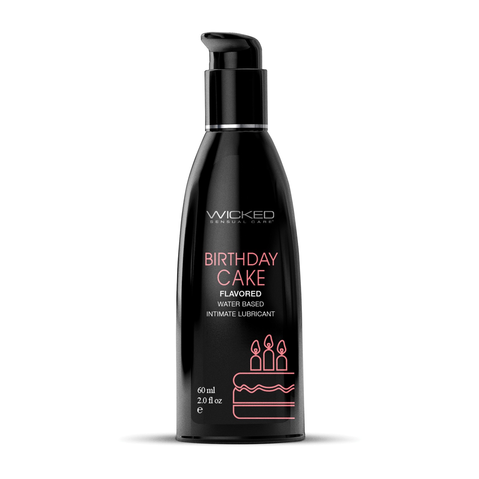 Wicked Sensual Care Water Based Lubricant Birthday Cake 2 oz Wicked Sensual Care Water Based Lubricant Birthday Cake 2 oz