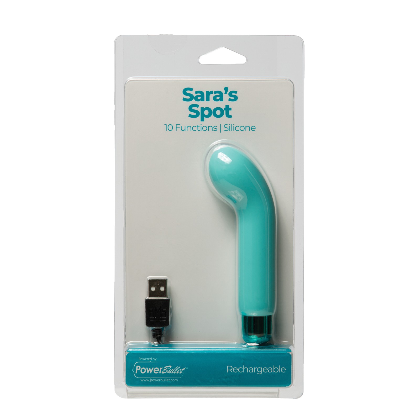 Sara's Spot Rechargeable Bullet - G Spot Sleeve Sara's Spot Rechargeable Bullet - G Spot Sleeve