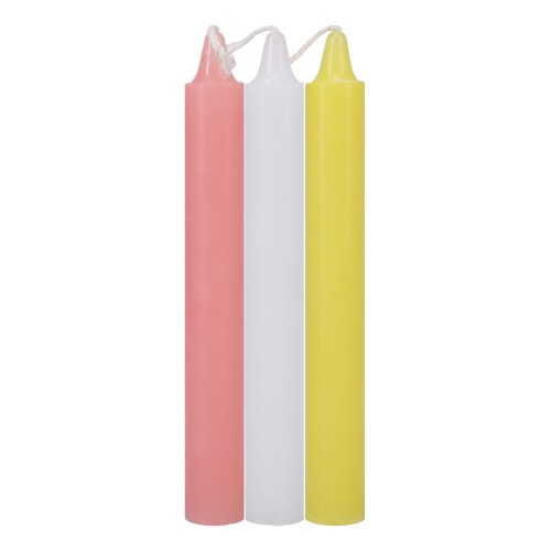 Vela de Goteo Japonesa Paquete de 3