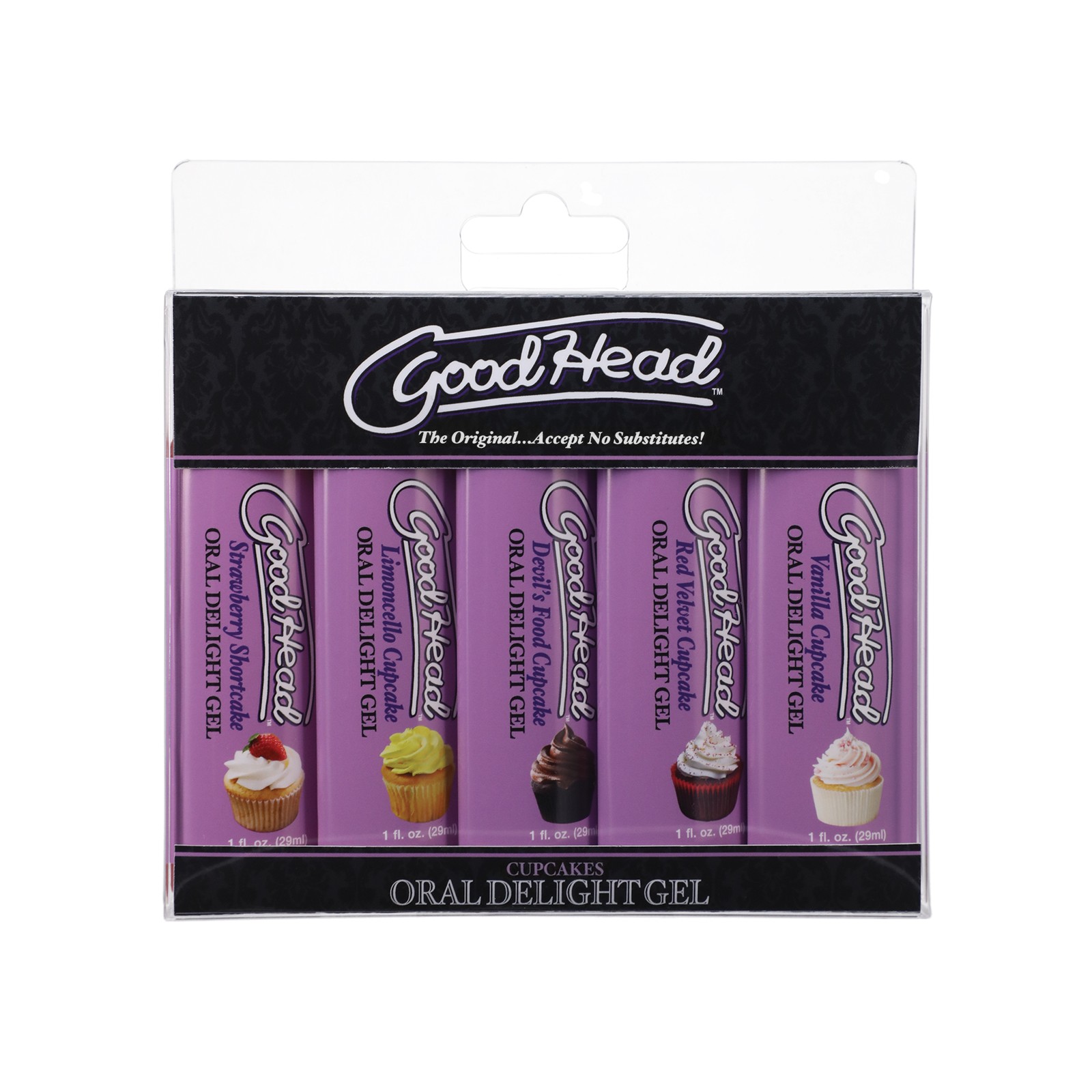 Gel GoodHead Cupcake Oral Delight - Sabores Variados Gel GoodHead Cupcake Oral Delight - Sabores Variados