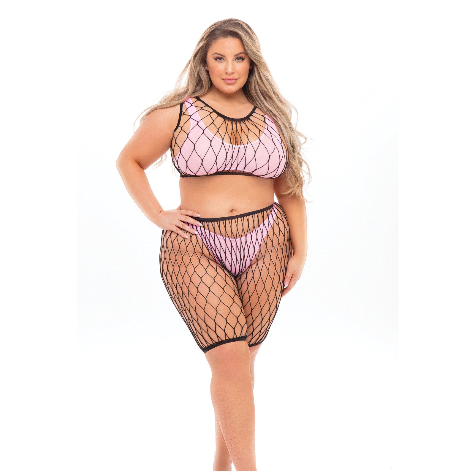 Conjunto Pink Lipstick Brace for Impact Talla Grande Conjunto Pink Lipstick Brace for Impact Talla Grande