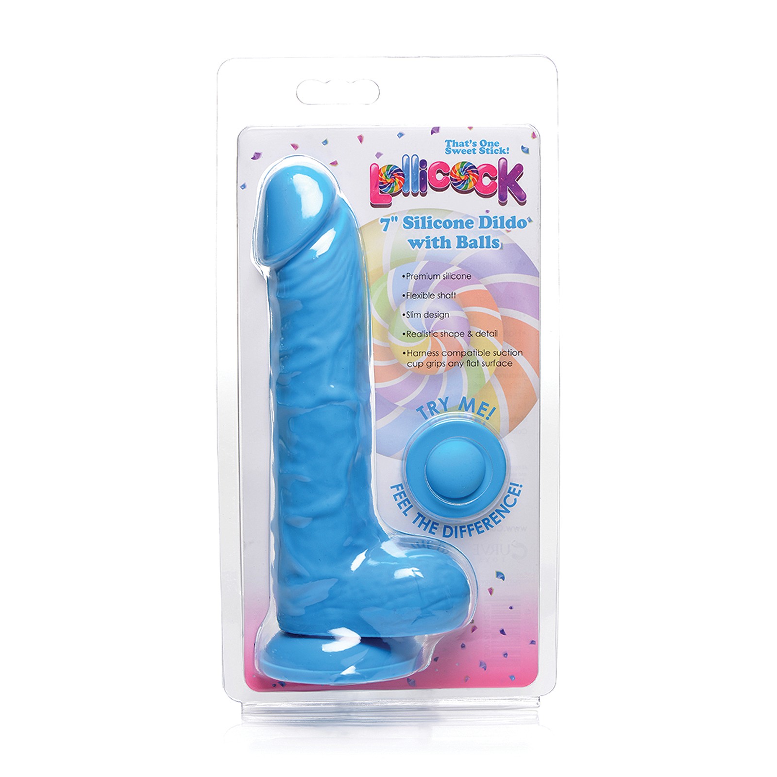 Lollicock de Curve Toys de 7" - Placer Juguetón Lollicock de Curve Toys de 7" - Placer Juguetón