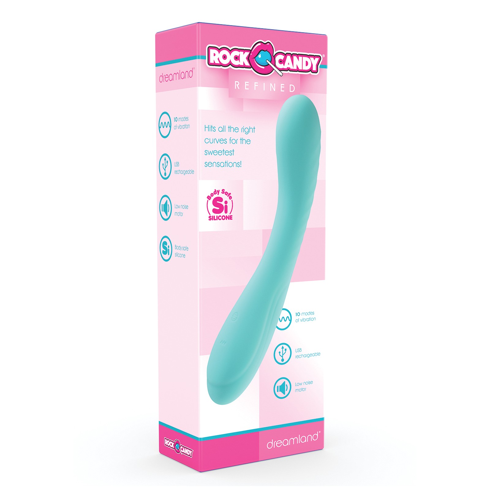 Rock Candy Dreamland Vibrador G-Spot Azul Rock Candy Dreamland Vibrador G-Spot Azul
