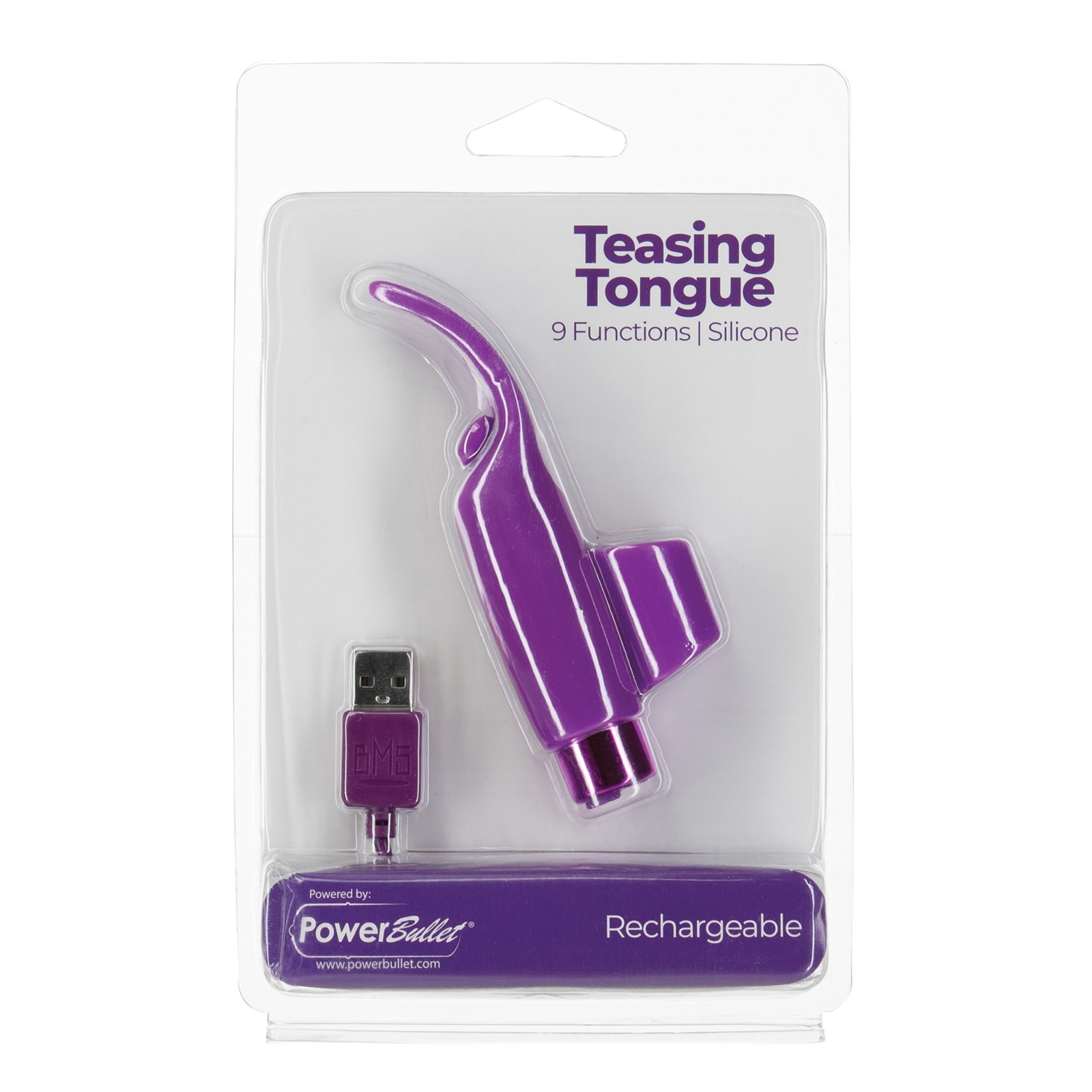 Teasing Tongue Vibrator - 9 Functions - Waterproof Teasing Tongue Vibrator - 9 Functions - Waterproof