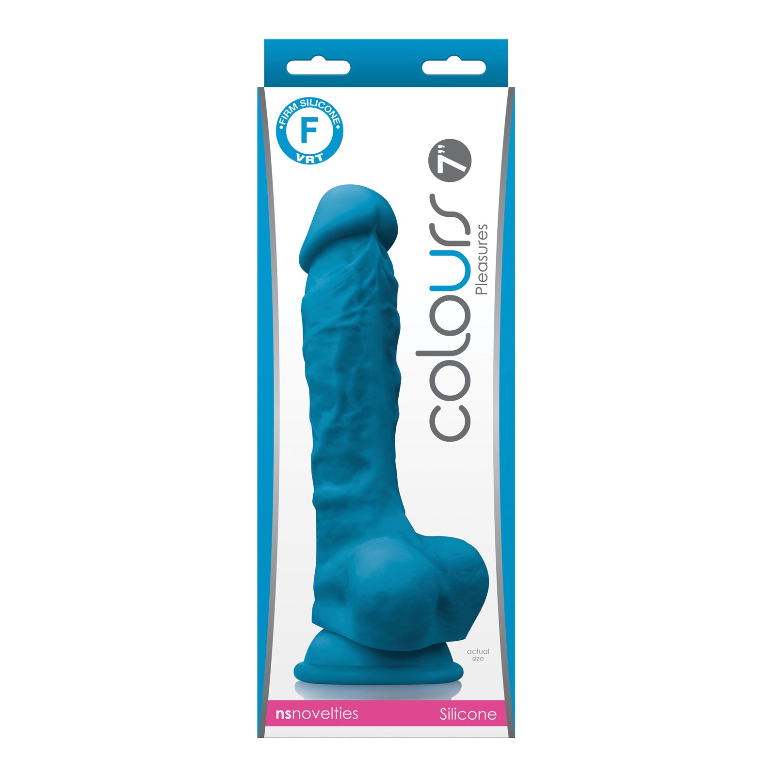 Dong Colours Pleasures de 7 Pulgadas con Bolas y Ventosa Dong Colours Pleasures de 7 Pulgadas con Bolas y Ventosa
