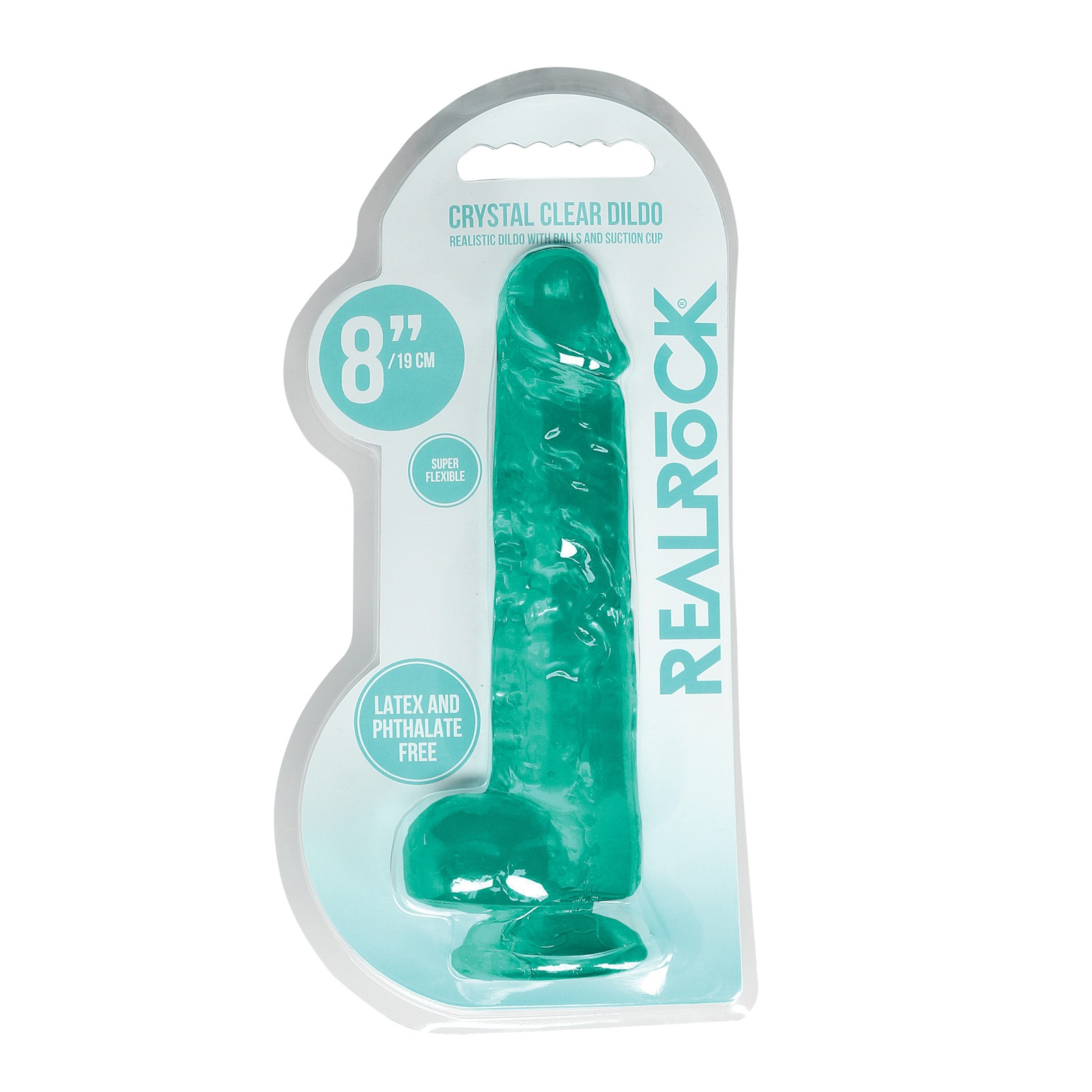 Shots RealRock 8" Dildo - Realistic Pleasure Shots RealRock 8" Dildo - Realistic Pleasure