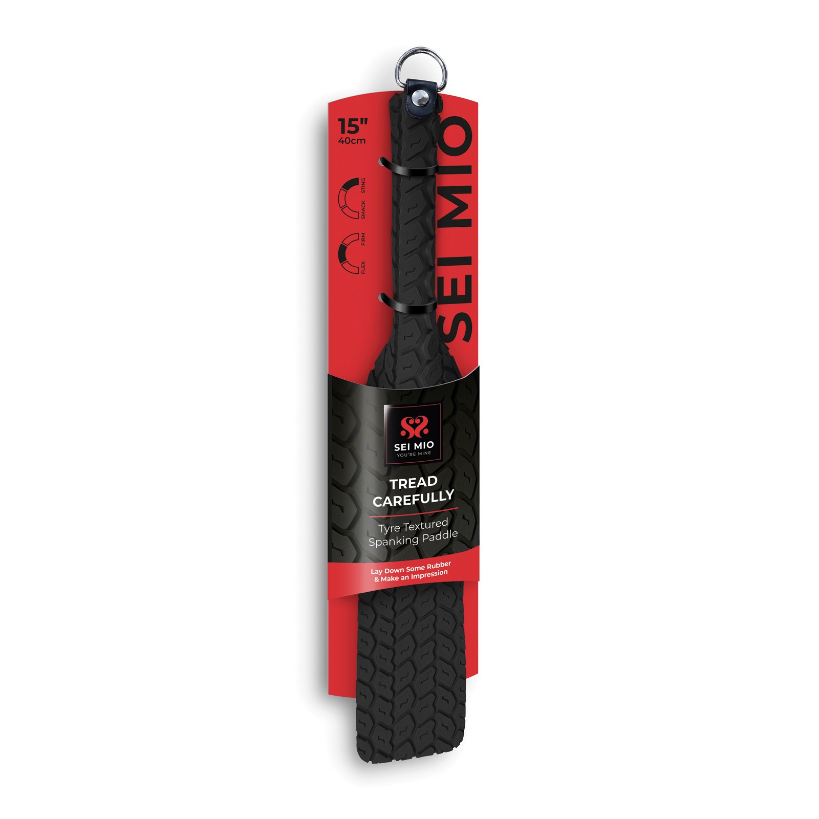 Sei Mio Tyre Paddle - Large Black Sei Mio Tyre Paddle - Large Black