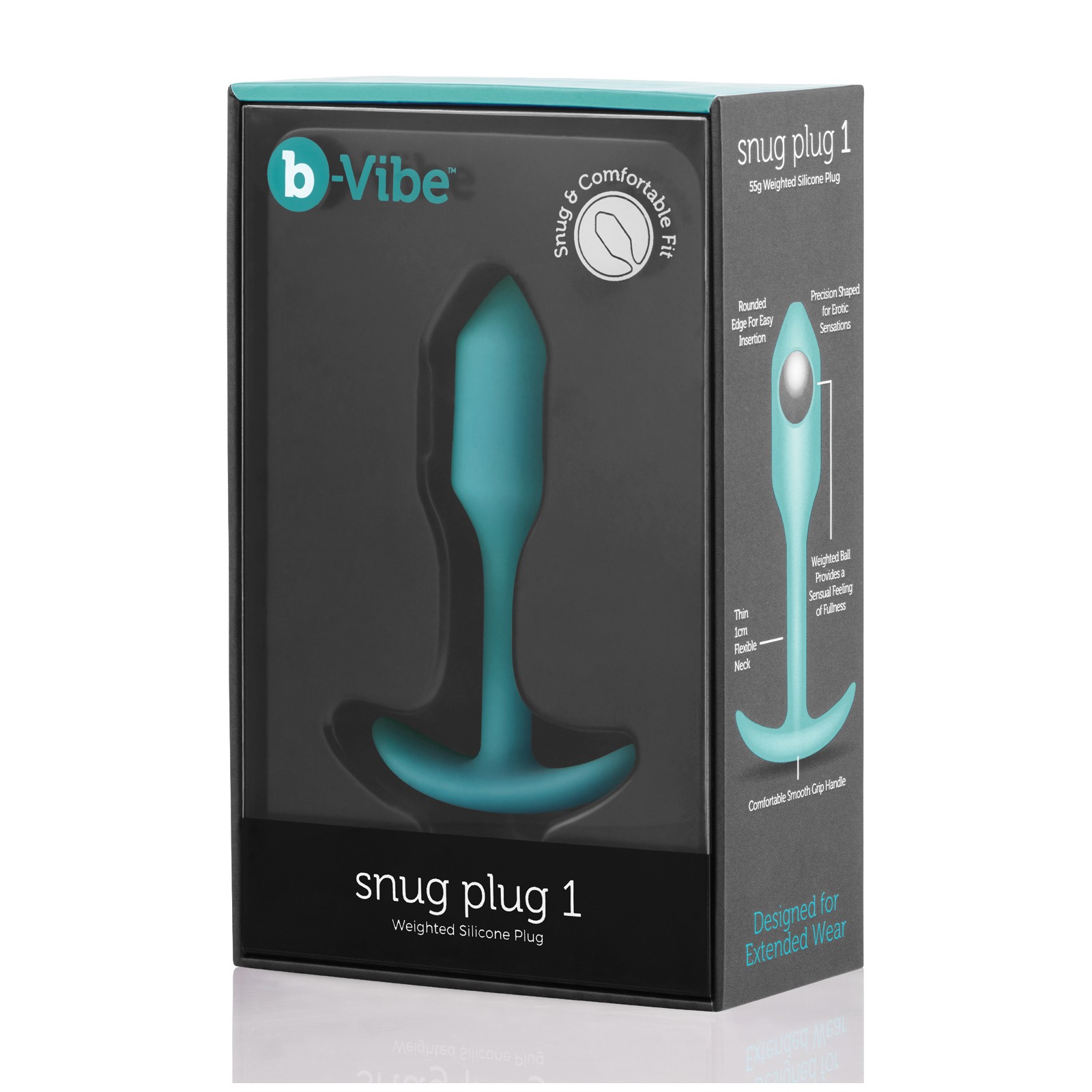 b-Vibe Weighted Snug Plug 1 Mint b-Vibe Weighted Snug Plug 1 Mint