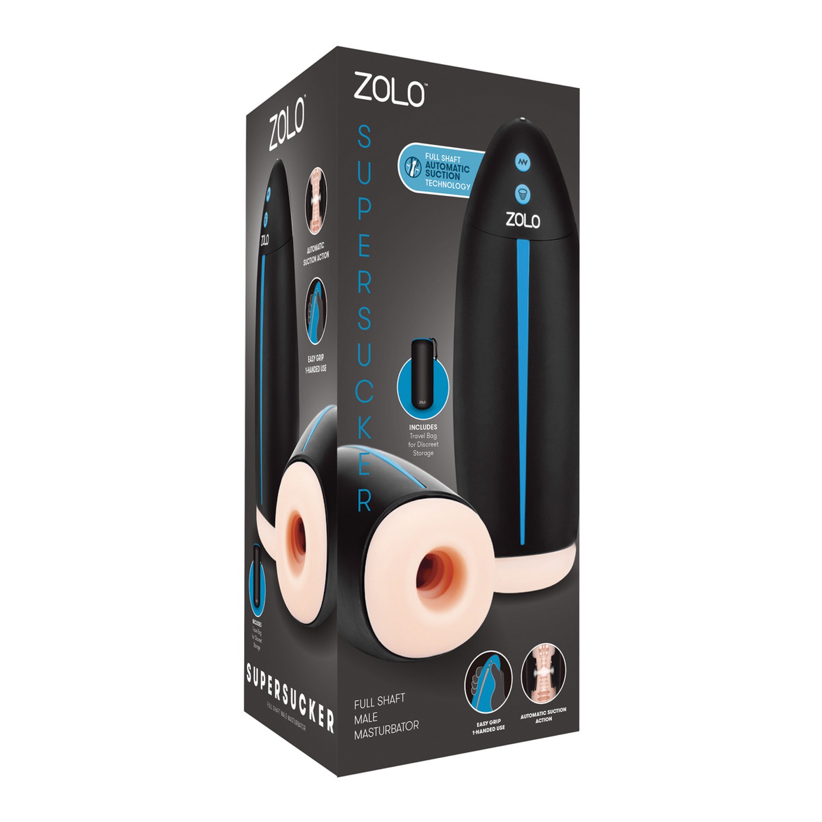 ZOLO Supersucker Ivory Male Masturbator ZOLO Supersucker Ivory Male Masturbator