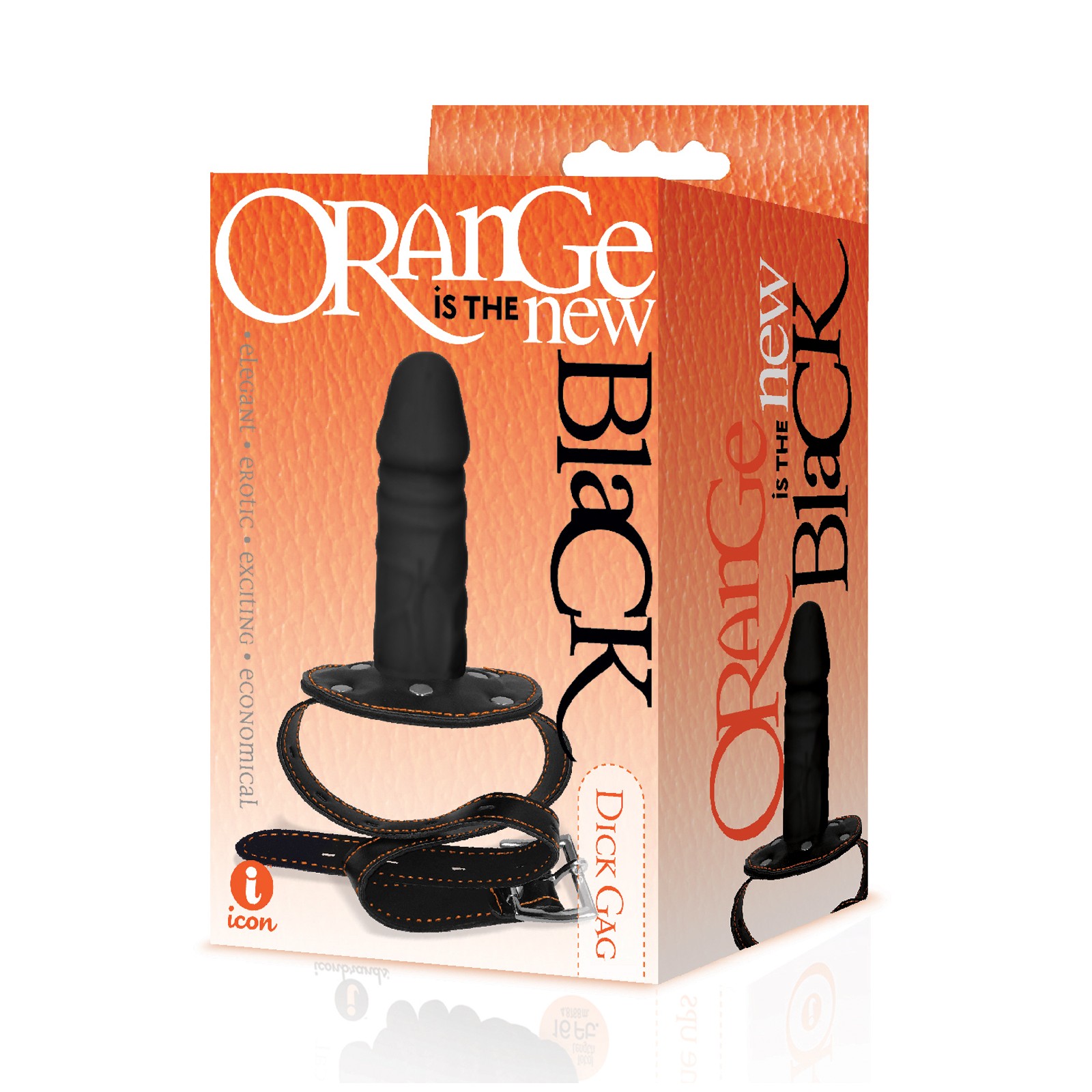 Orange is the New Black Silicone Dick Gag Orange is the New Black Silicone Dick Gag