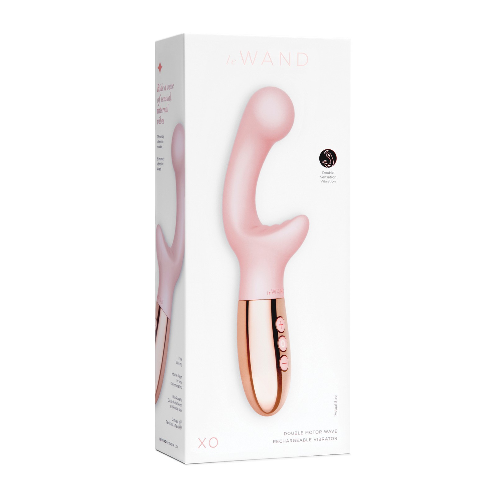 Le Wand XO Double Motor Vibrator Rose Gold Le Wand XO Double Motor Vibrator Rose Gold