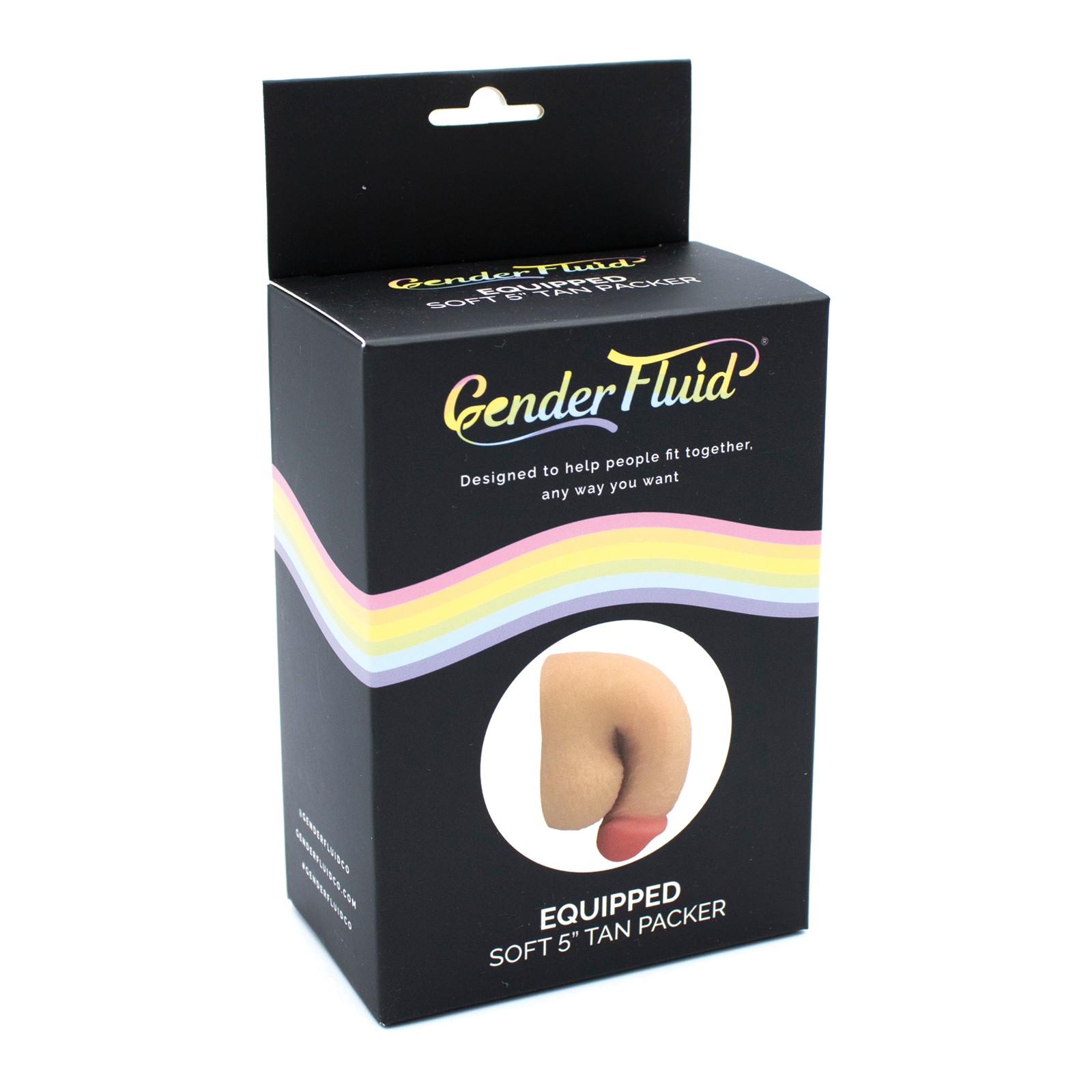 Gender Fluid 5 Inch Soft Packer Tan Gender Fluid 5 Inch Soft Packer Tan