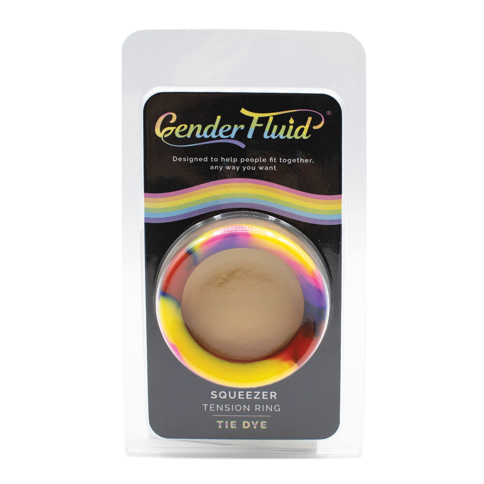 Anillo de Tensión Gender Fluid Tie Dye Anillo de Tensión Gender Fluid Tie Dye