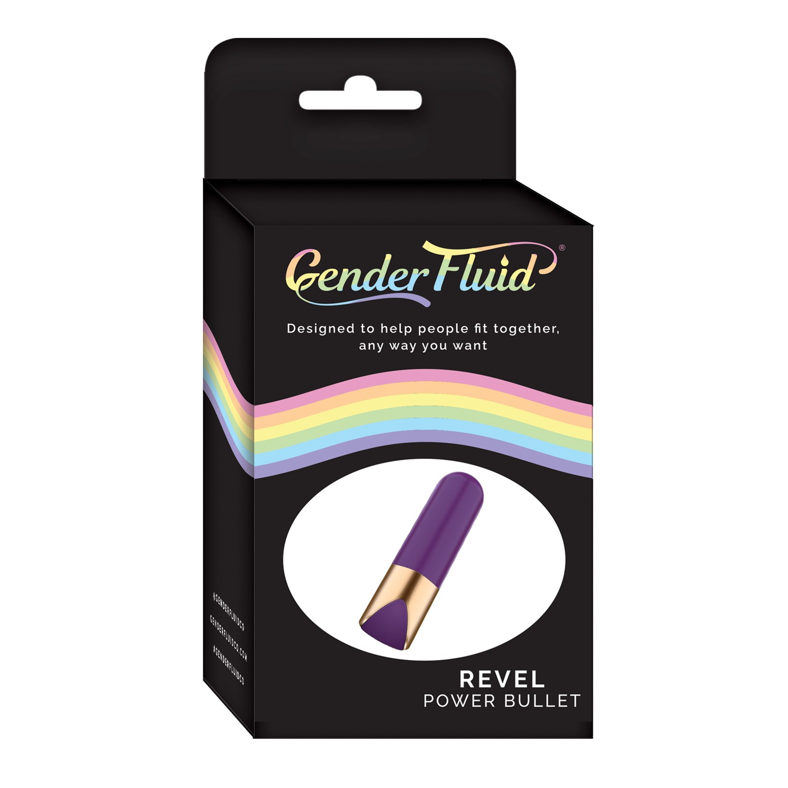 Gender Fluid Revel Power Bullet Purple Gender Fluid Revel Power Bullet Purple
