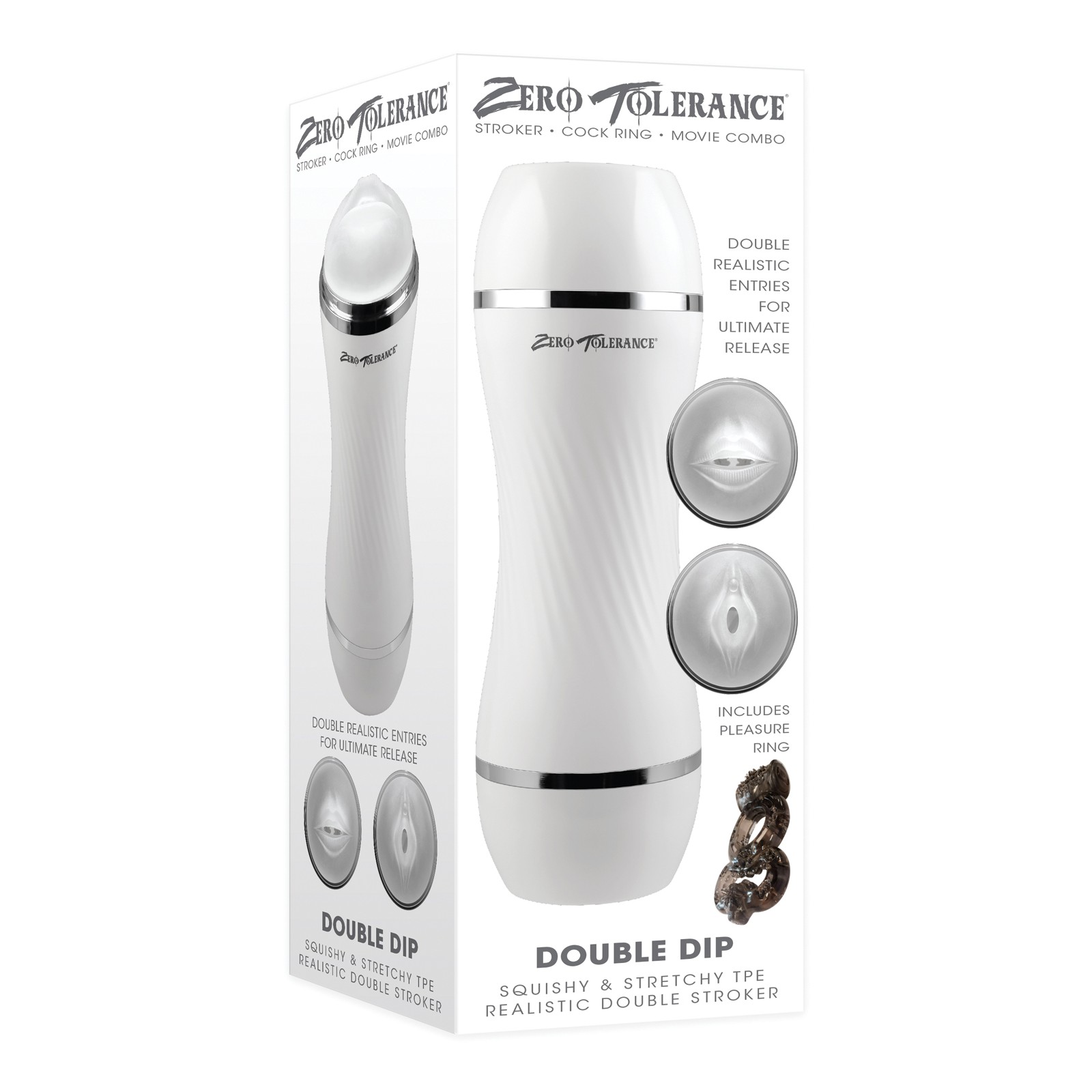 Zero Tolerance Double Dip Stroker - Ultimate Sensation Zero Tolerance Double Dip Stroker - Ultimate Sensation