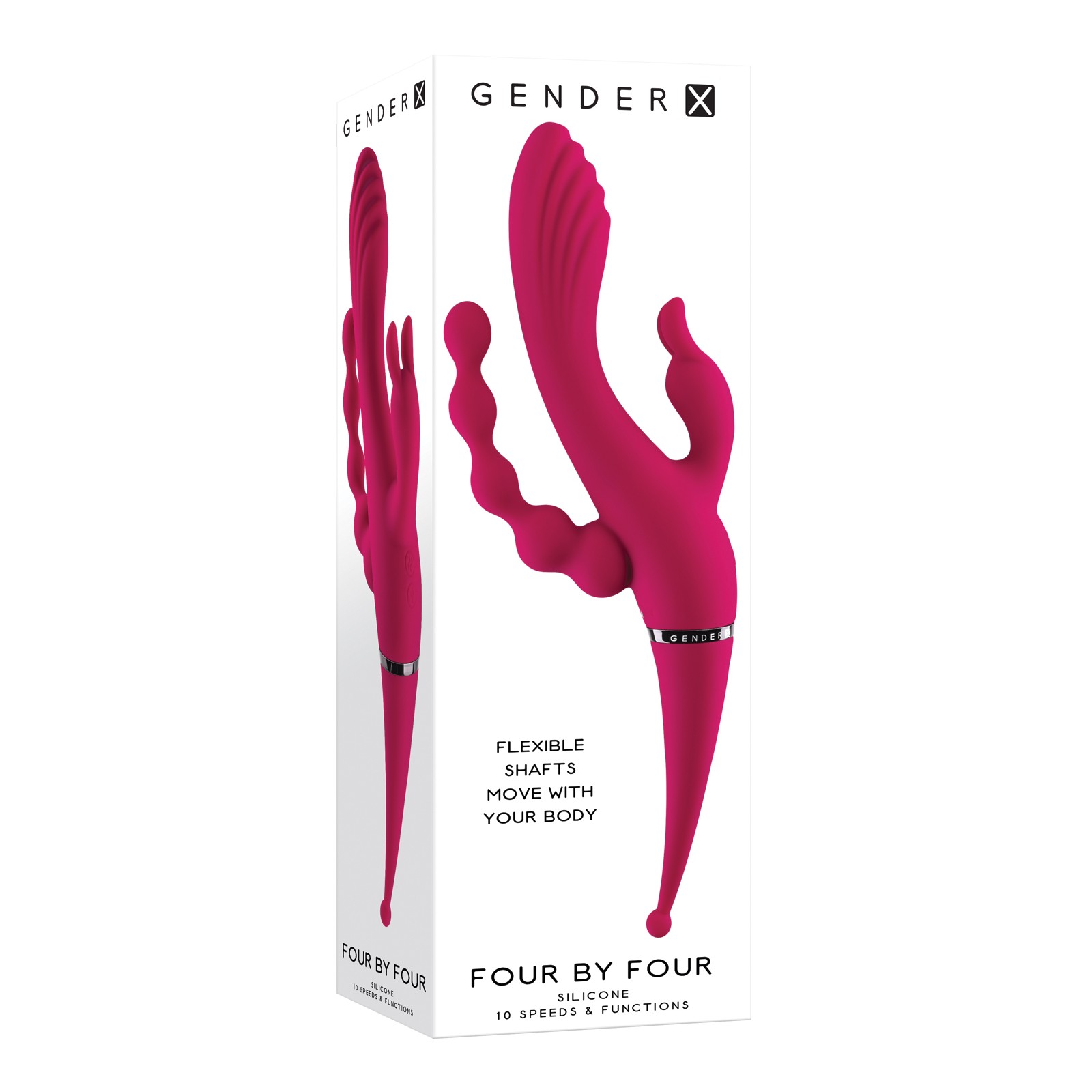 Vibrador Gender X Cuatro por Cuatro para Estimulación Única Vibrador Gender X Cuatro por Cuatro para Estimulación Única