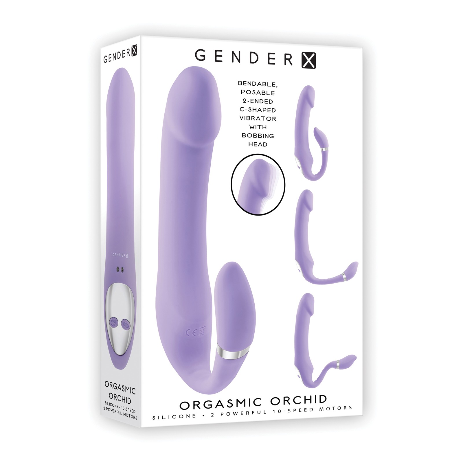 Vibrador Poseable Orquídea Gender X Vibrador Poseable Orquídea Gender X