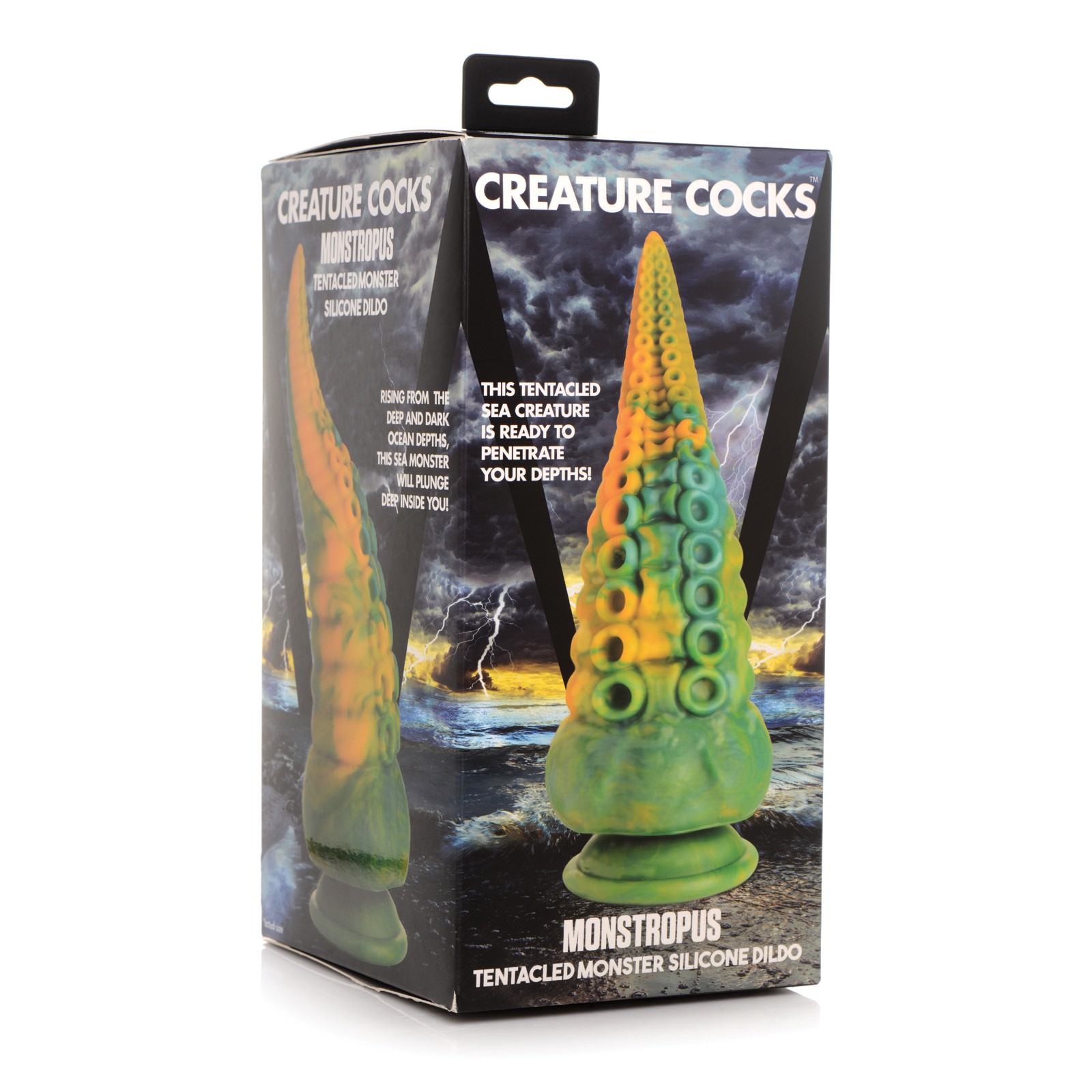 Creature Cocks Monstropus Tentacled Monster Dildo Green Yellow Creature Cocks Monstropus Tentacled Monster Dildo Green Yellow