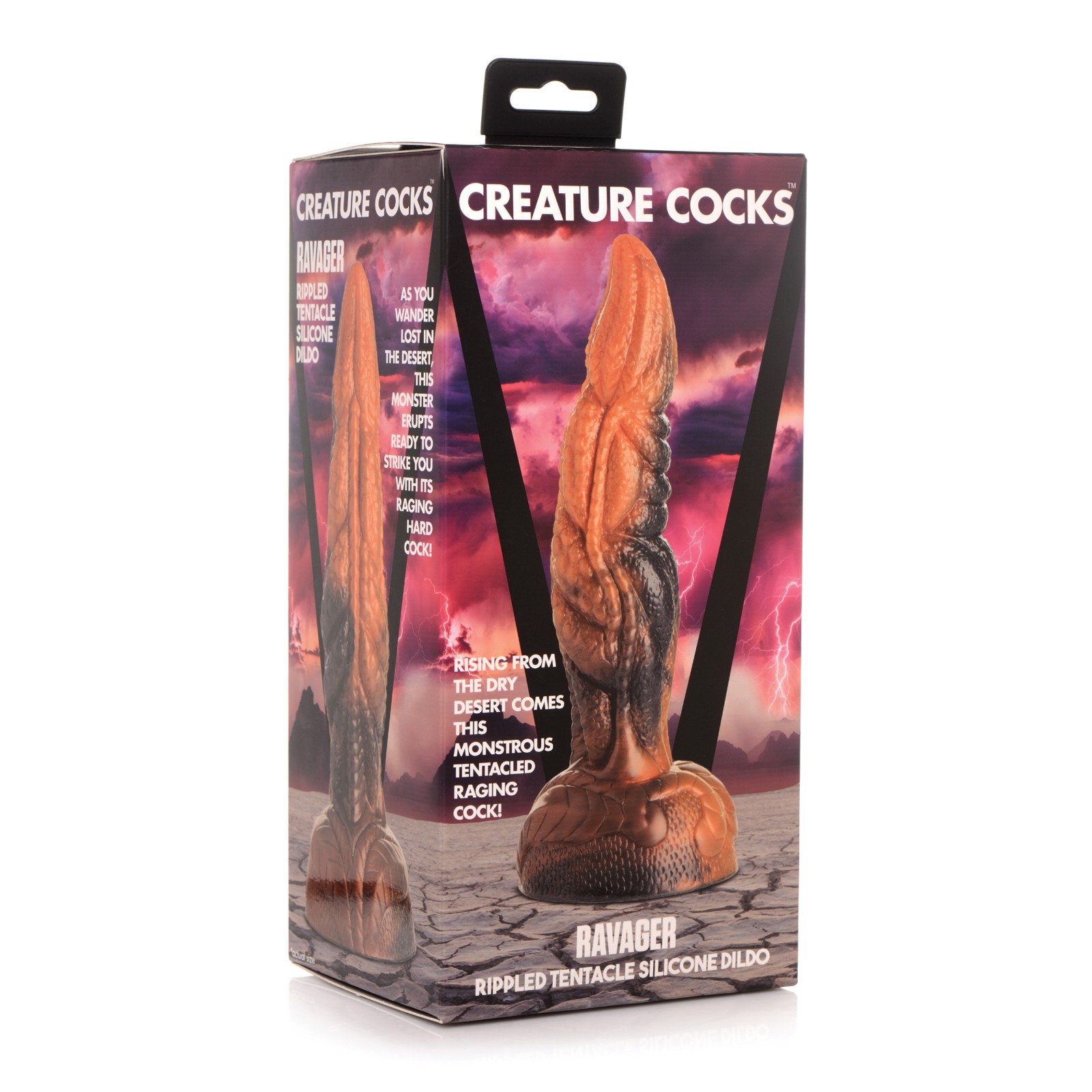 Dildo de Silicona Tentáculo Ripado Ravager de Creature Cocks Dildo de Silicona Tentáculo Ripado Ravager de Creature Cocks