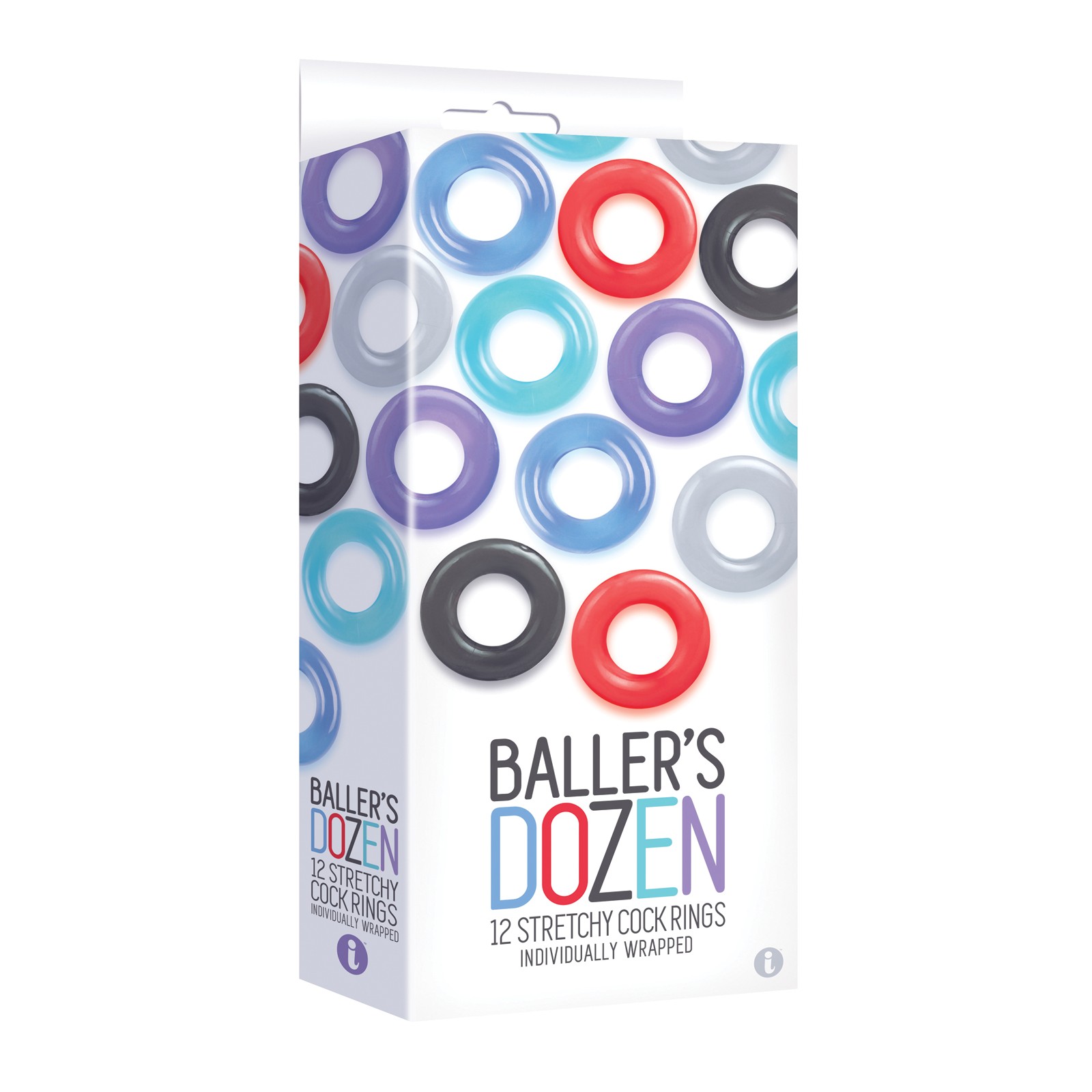 Juego de 12 Cockrings Originales de The 9 Juego de 12 Cockrings Originales de The 9