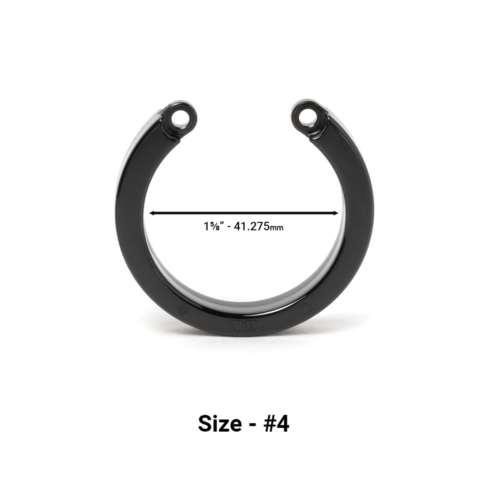 Anillo U Cock Cage #4 - Negro Anillo U Cock Cage #4 - Negro