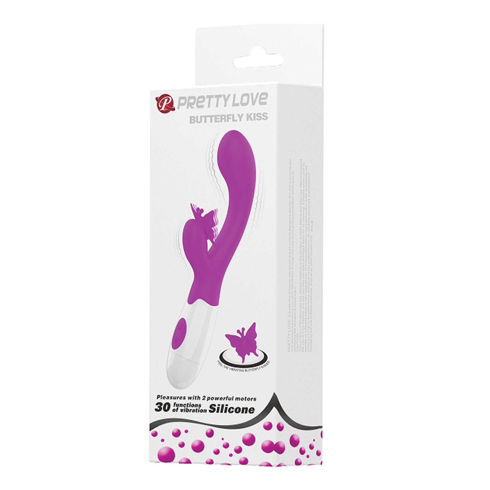 Pretty Love Butterfly Kiss Rabbit Vibrator Pretty Love Butterfly Kiss Rabbit Vibrator