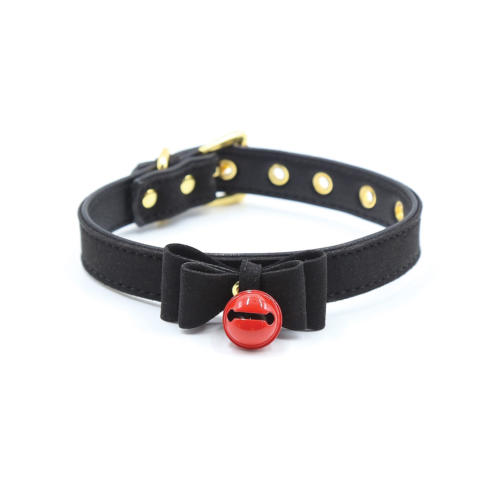 Collar de Gato con Campana y Lazo - Negro Collar de Gato con Campana y Lazo - Negro