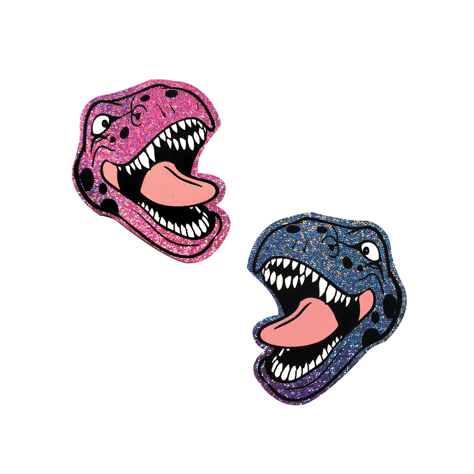 Pasties Neva Nude Dinosaurio Luz Negra para Raves Pasties Neva Nude Dinosaurio Luz Negra para Raves