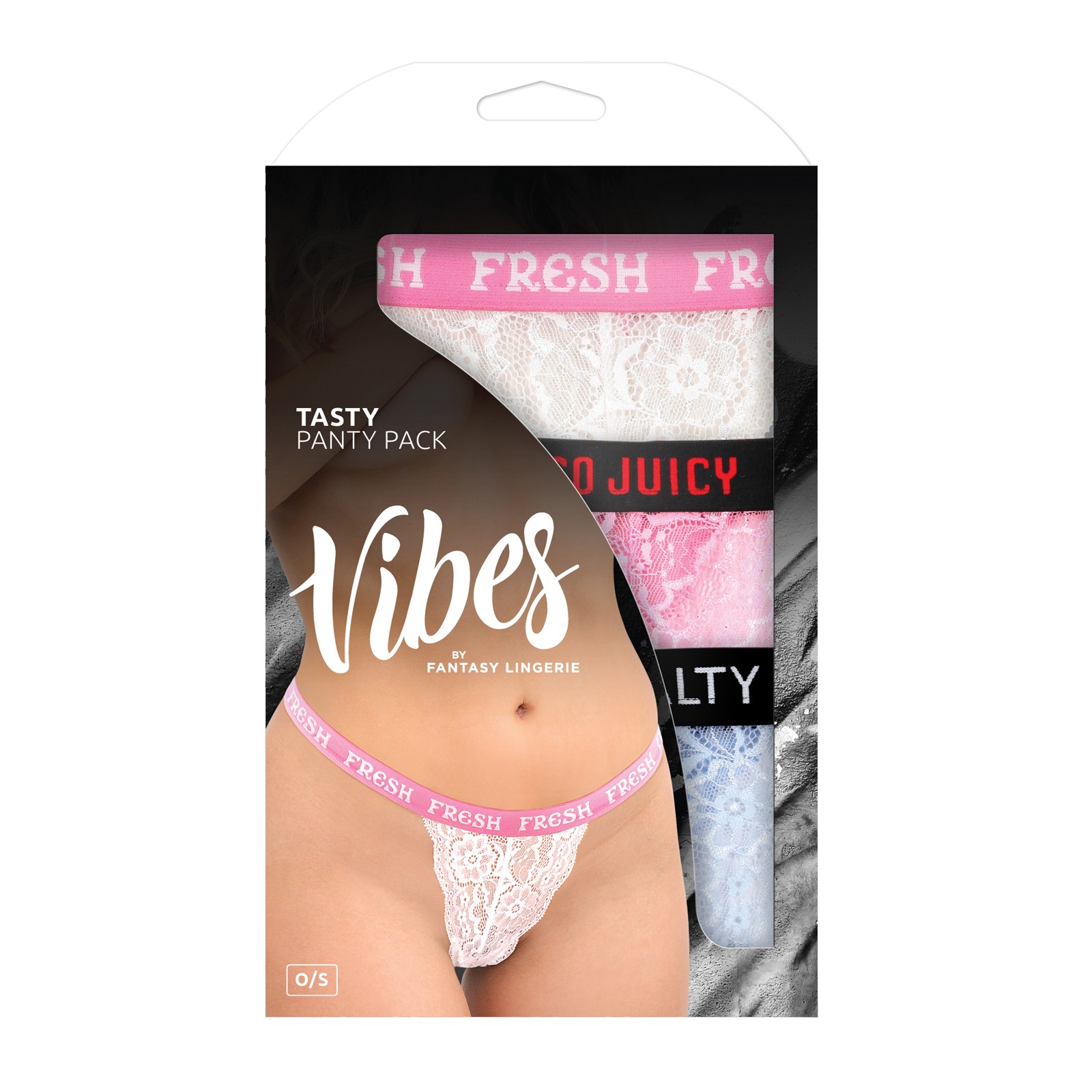 Vibes Tasty 3 Pack Thongs Assorted Colors Vibes Tasty 3 Pack Thongs Assorted Colors