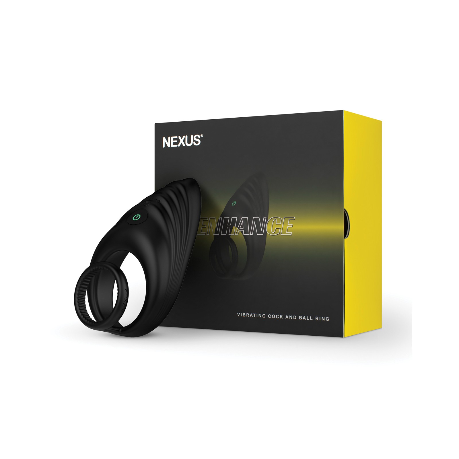 Nexus Enhance Cock and Ball Ring Black Nexus Enhance Cock and Ball Ring Black