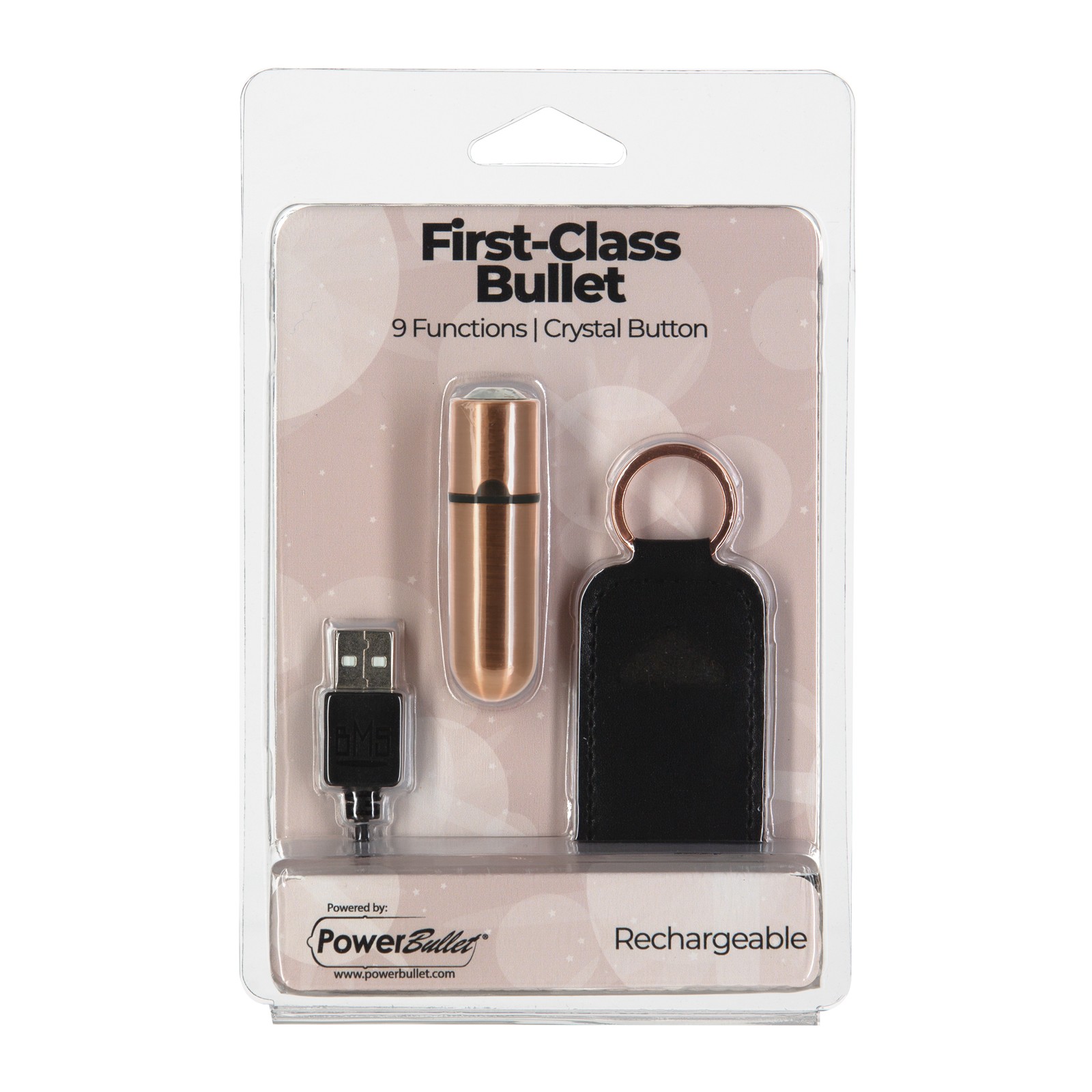 First Class Mini Rechargeable Bullet Rose Gold First Class Mini Rechargeable Bullet Rose Gold