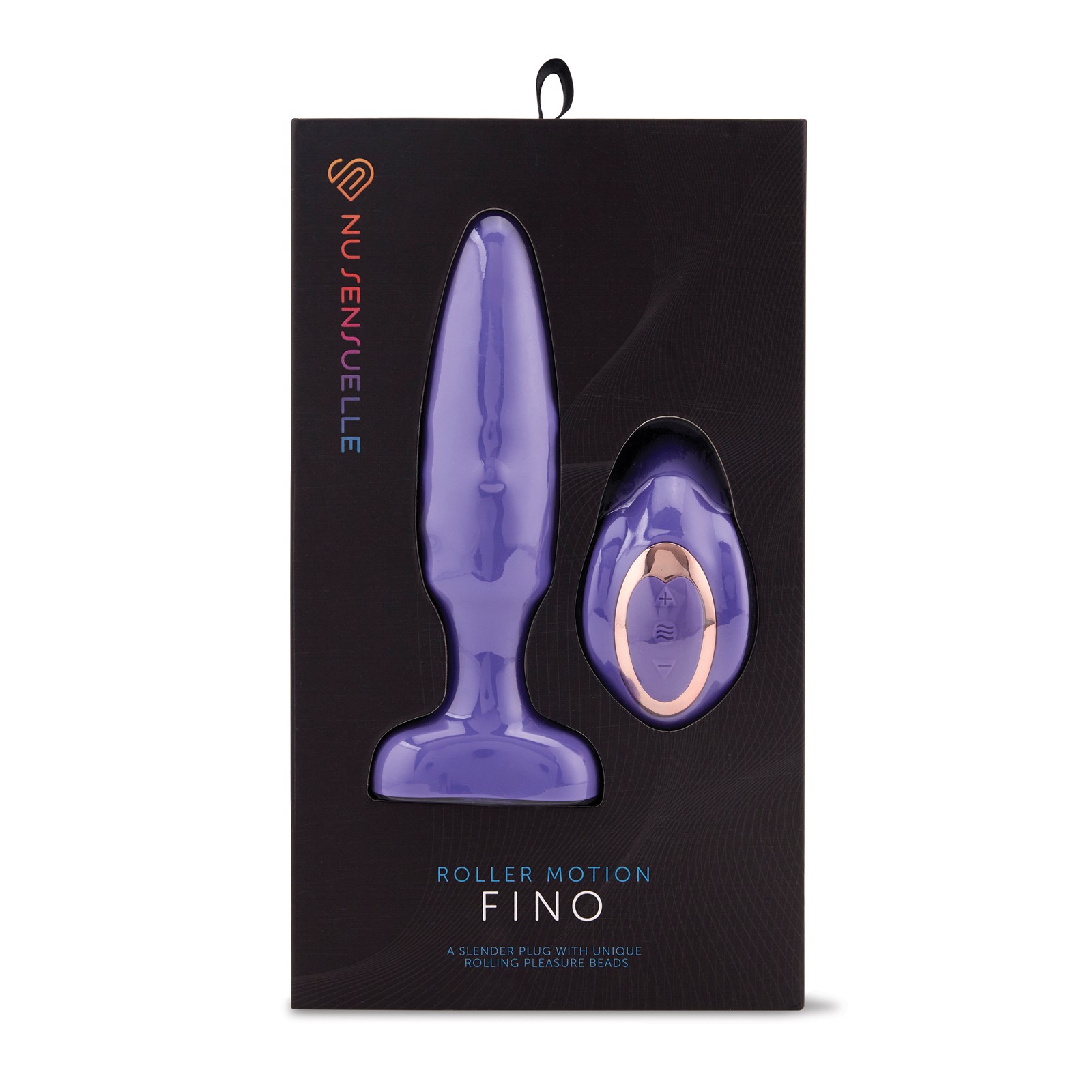 Plug de Movimiento Rodante Nu Sensuelle Fino con Control Remoto Plug de Movimiento Rodante Nu Sensuelle Fino con Control Remoto