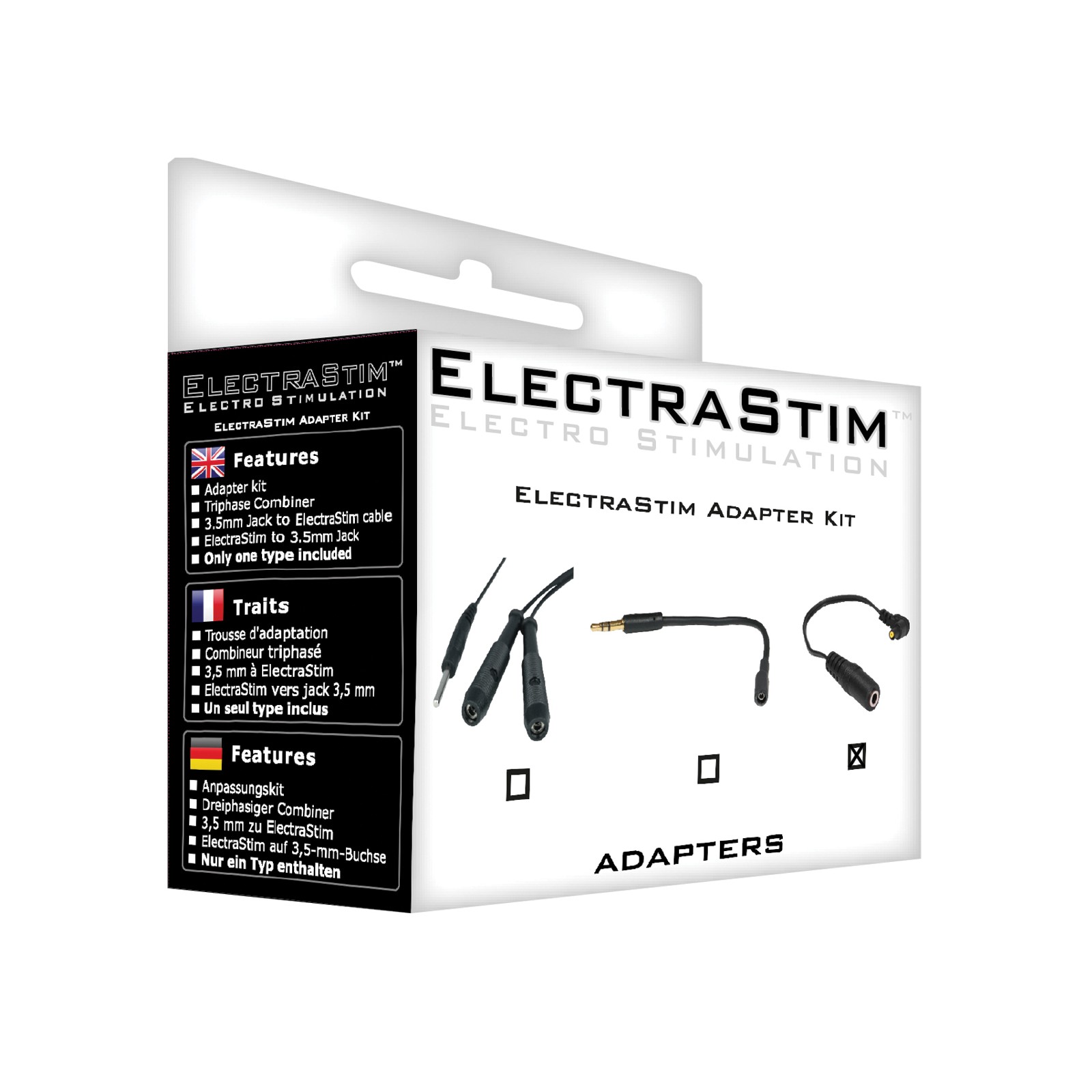 Adaptador ElectraStim 3.5mm para Juguetes Electro-Sex Versátiles Adaptador ElectraStim 3.5mm para Juguetes Electro-Sex Versátiles