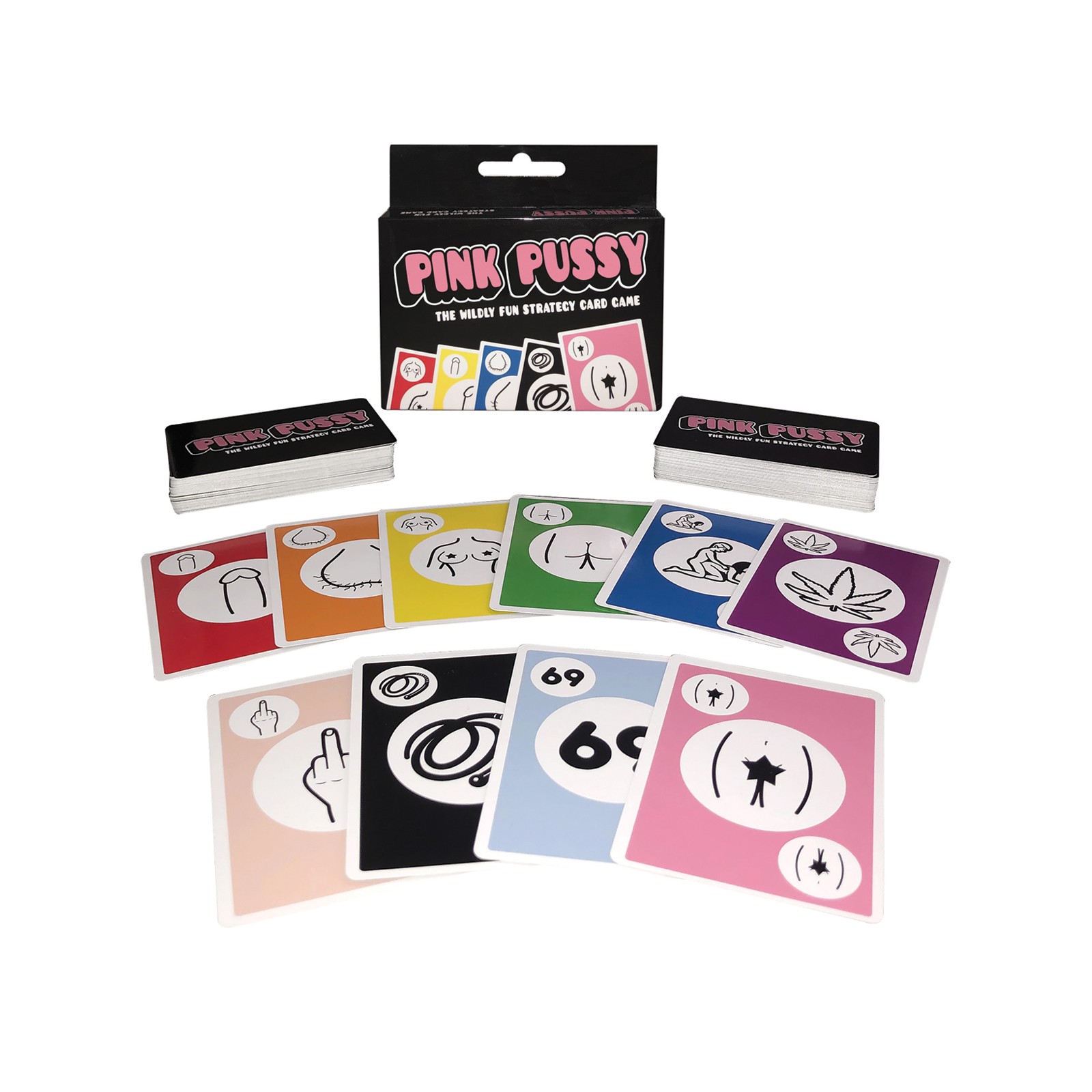 Emocionante Juego de Cartas Pink Pussy para Adultos Emocionante Juego de Cartas Pink Pussy para Adultos